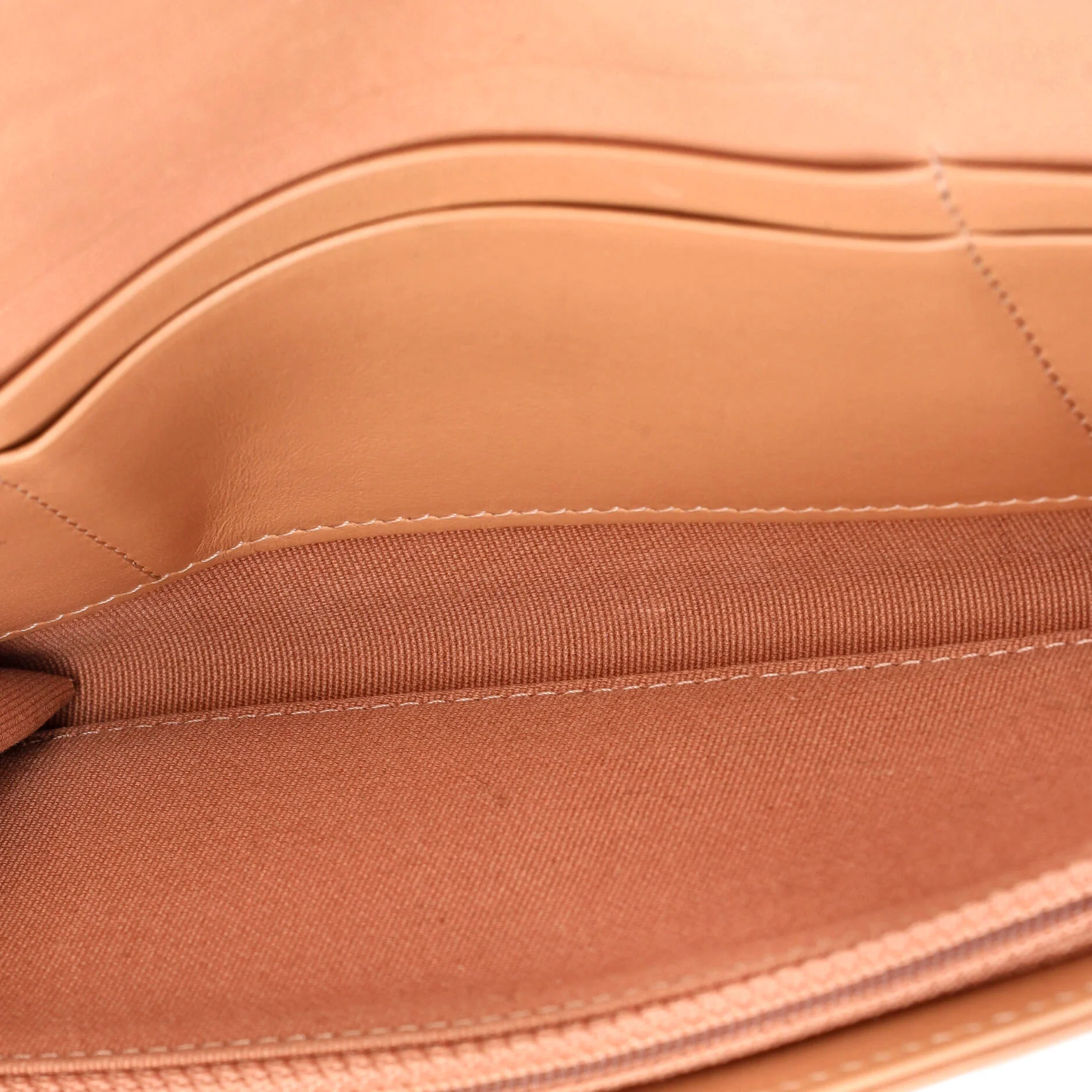 19 Flap Wallet Quilted Lambskin Long - Image 5
