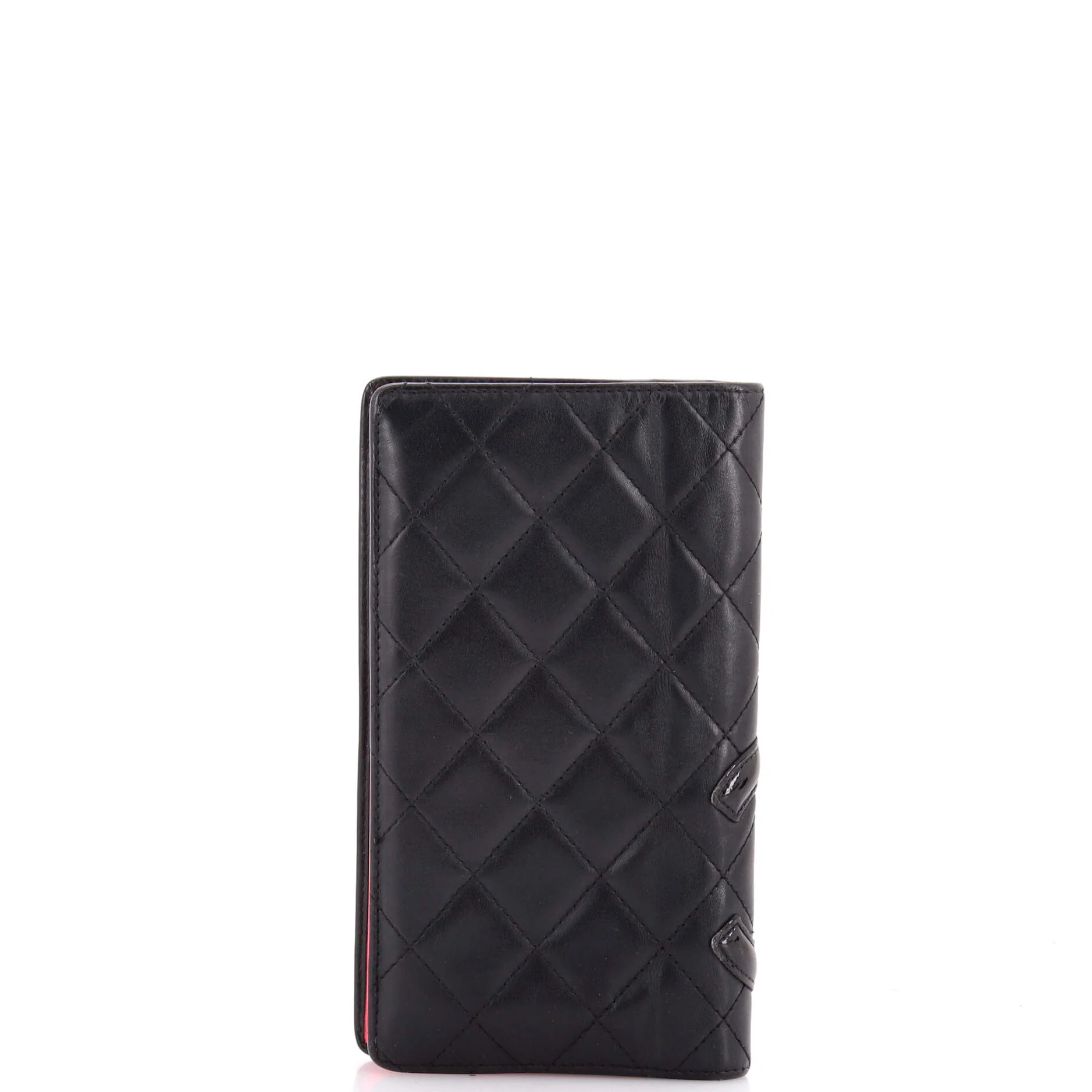 Cambon Bifold Wallet Quilted Lambskin Long - Image 3