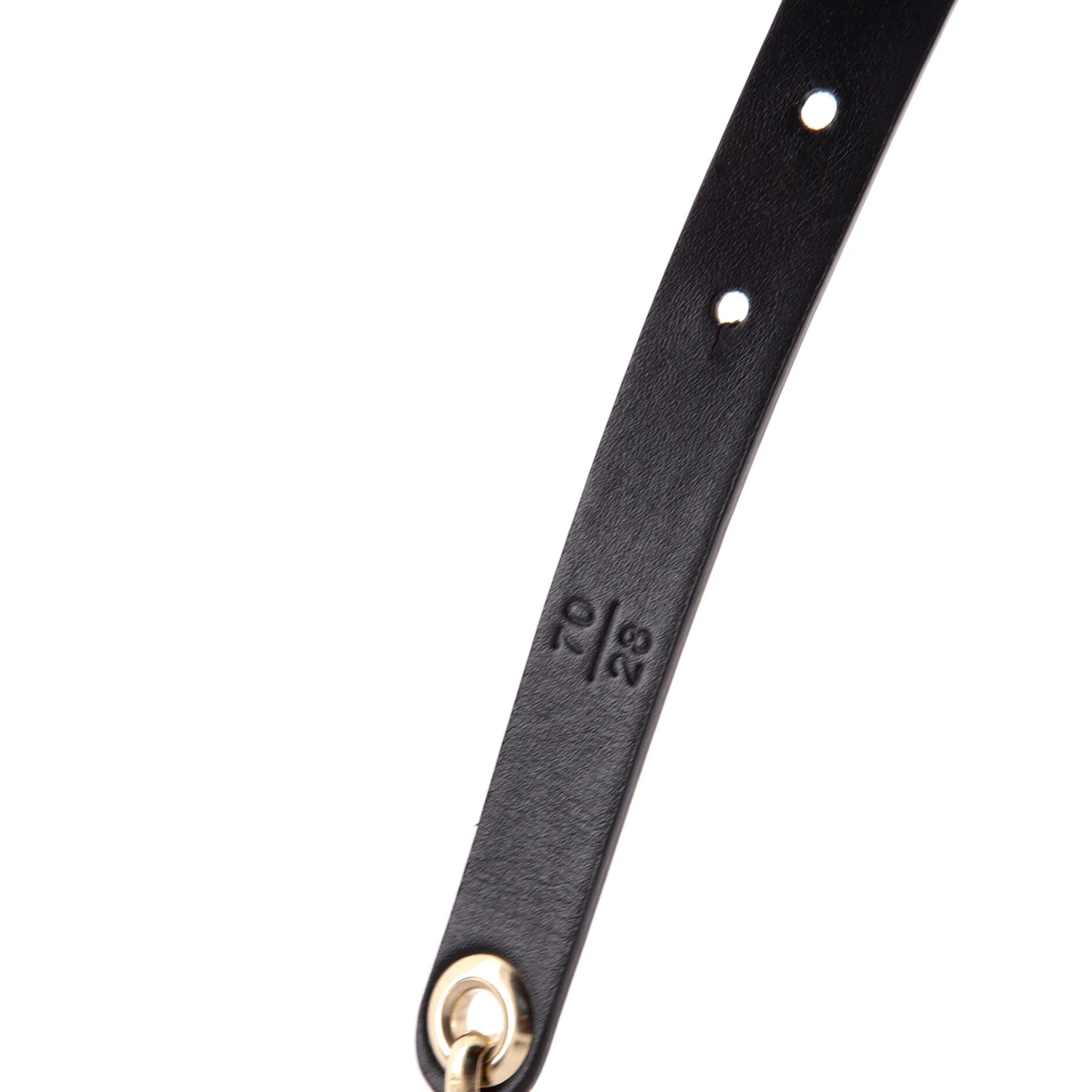 CC Chain Belt Metal and Tweed - Image 3