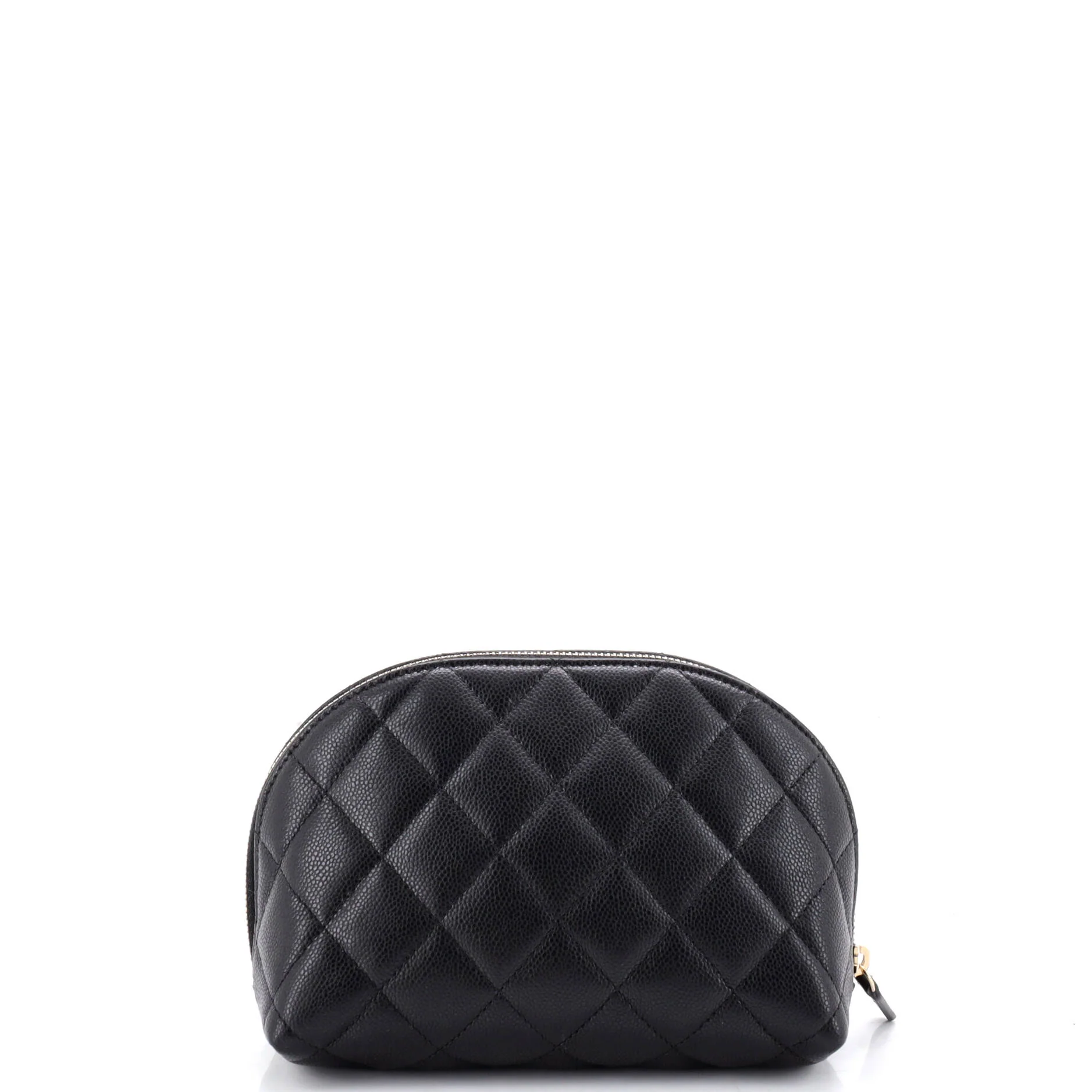 CC Dome Cosmetic Case Quilted Caviar Small - Image 3