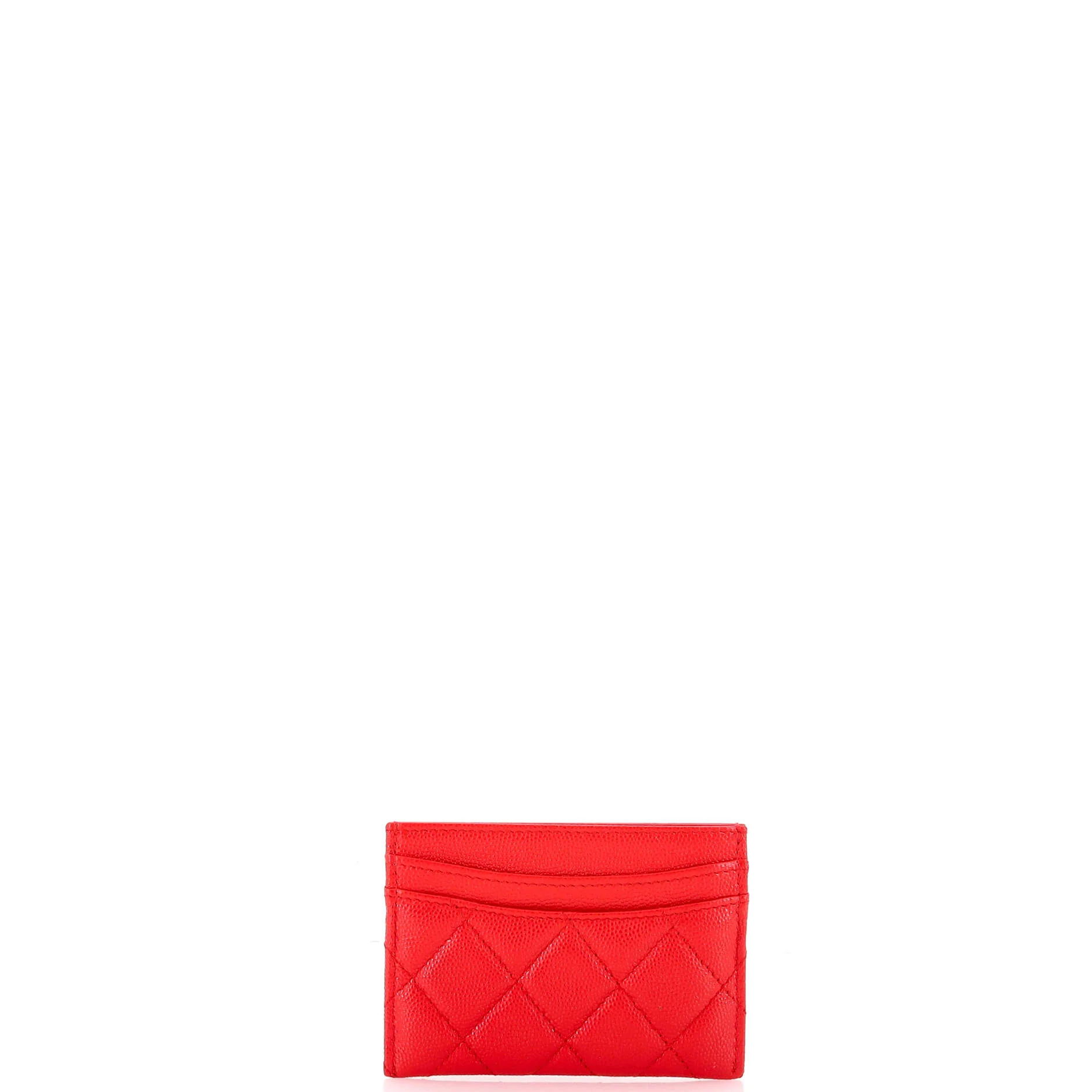 Classic Card Holder Quilted Caviar - Image 3