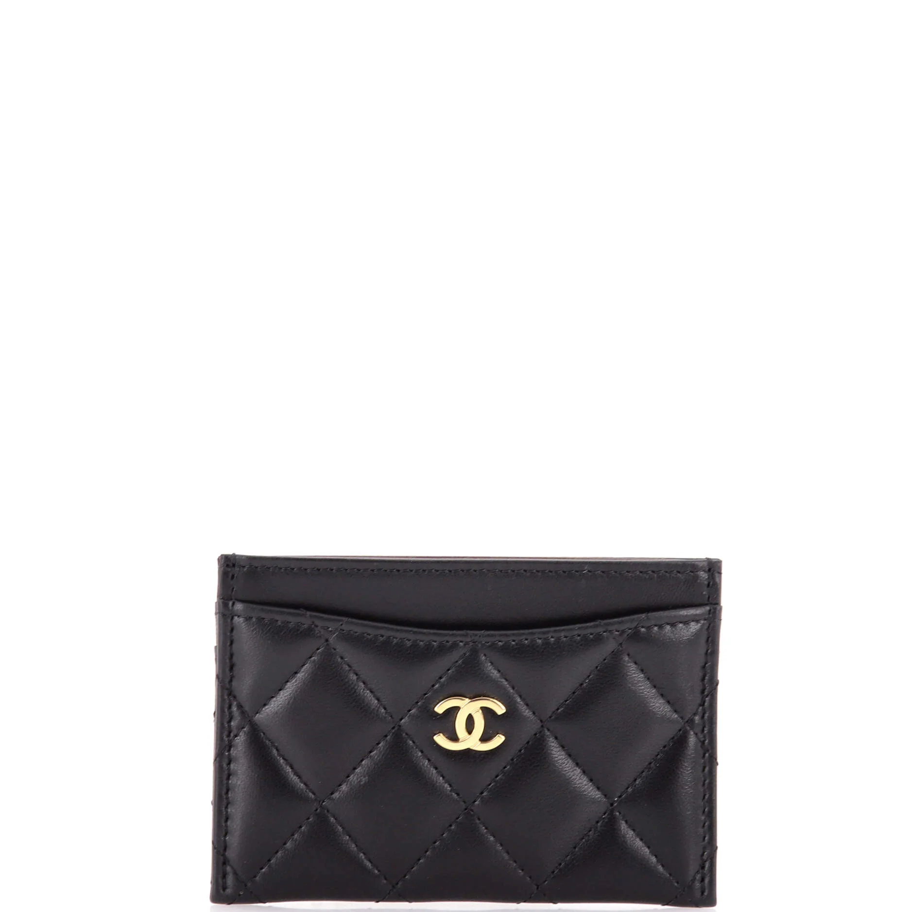 Classic Card Holder Quilted Lambskin