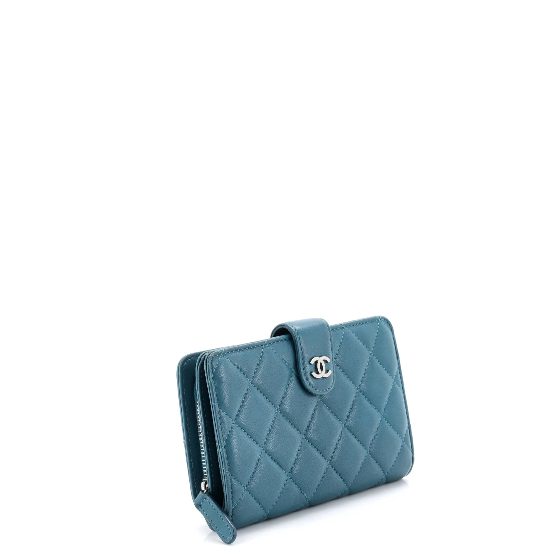 French Wallet Quilted Caviar - Image 2
