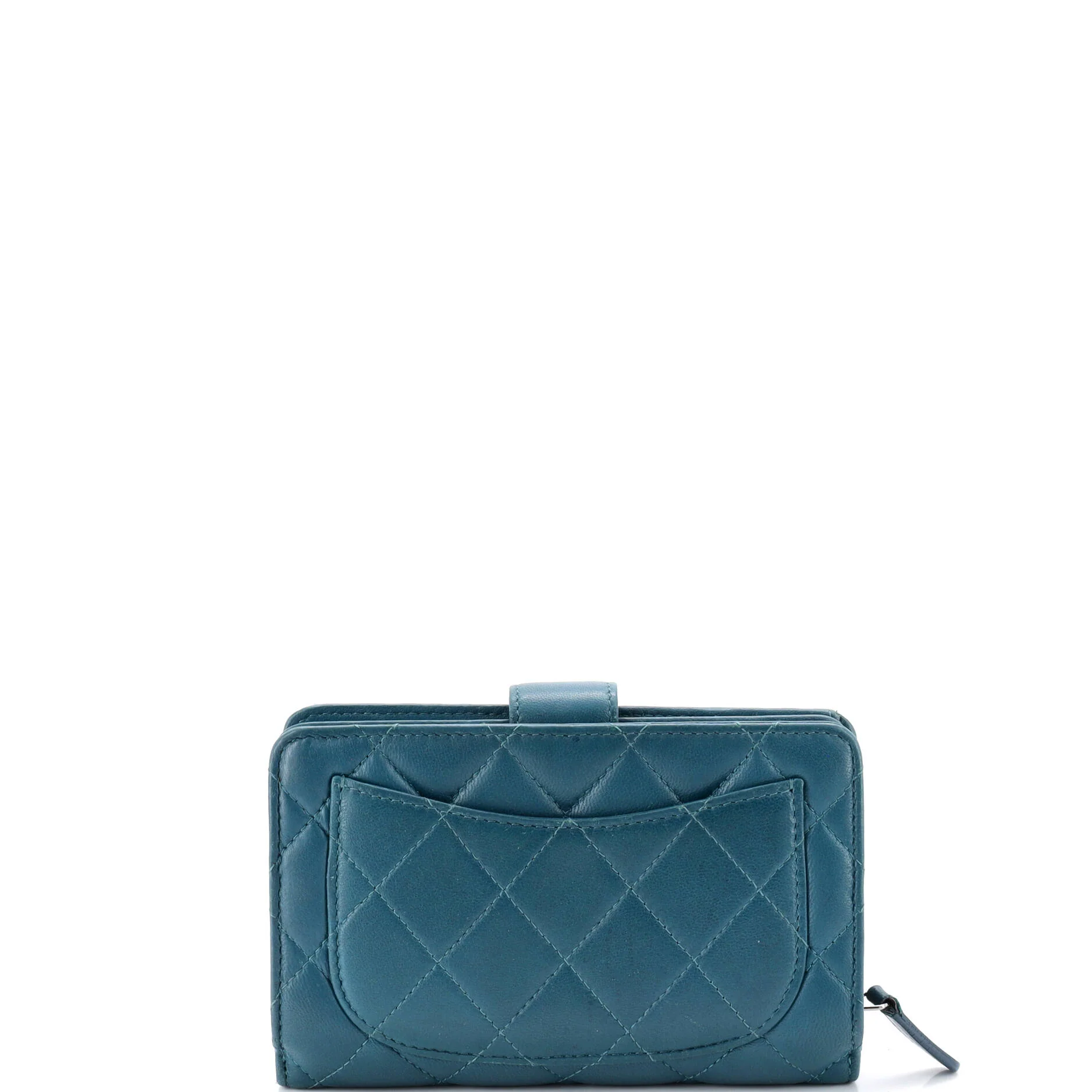 French Wallet Quilted Caviar - Image 3