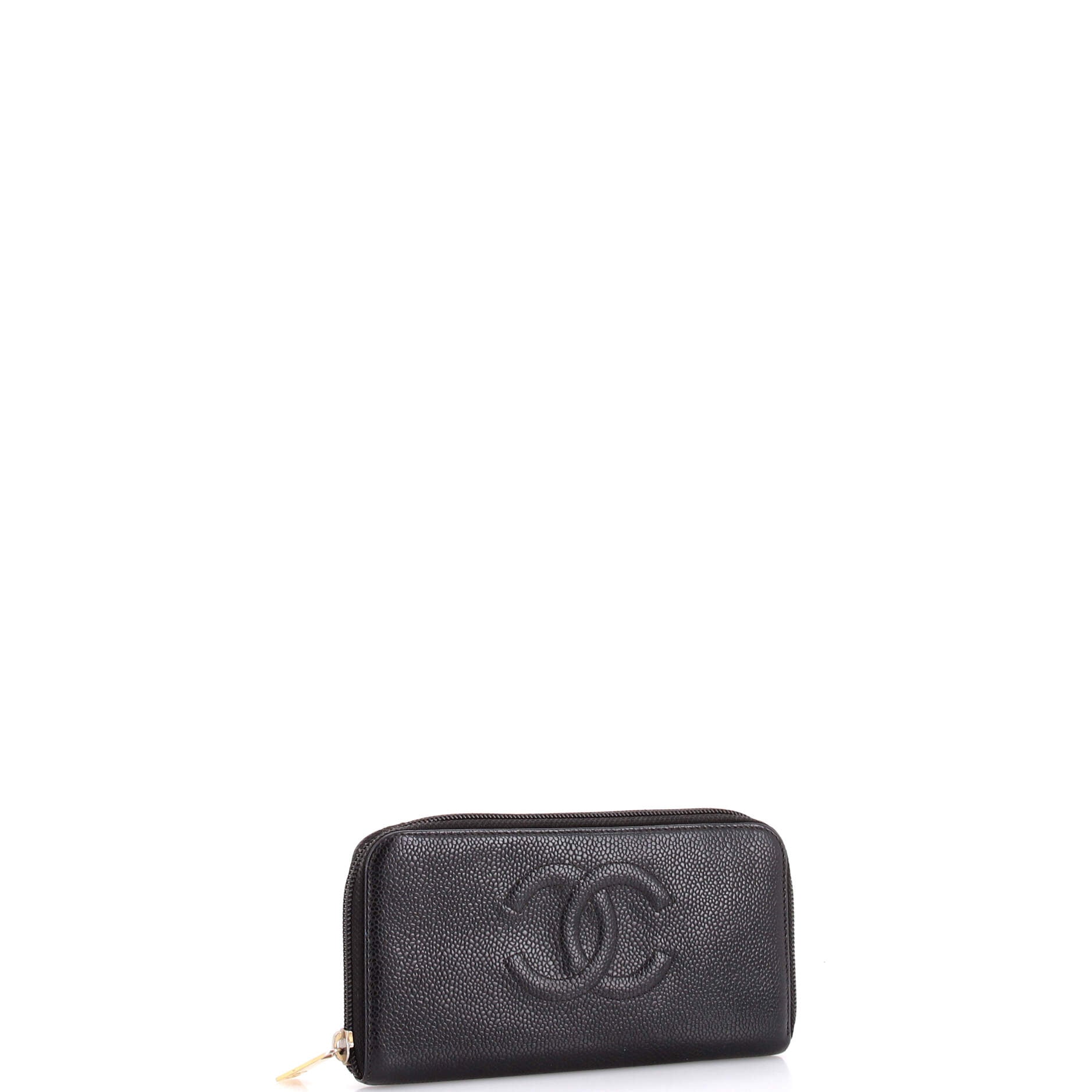 Timeless CC Zipped Wallet Caviar Long - Image 2
