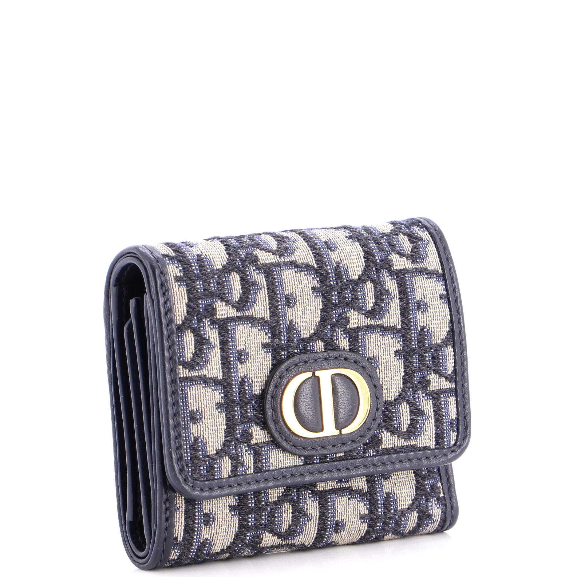 30 Montaigne Lotus Wallet Oblique Canvas Compact - Image 2