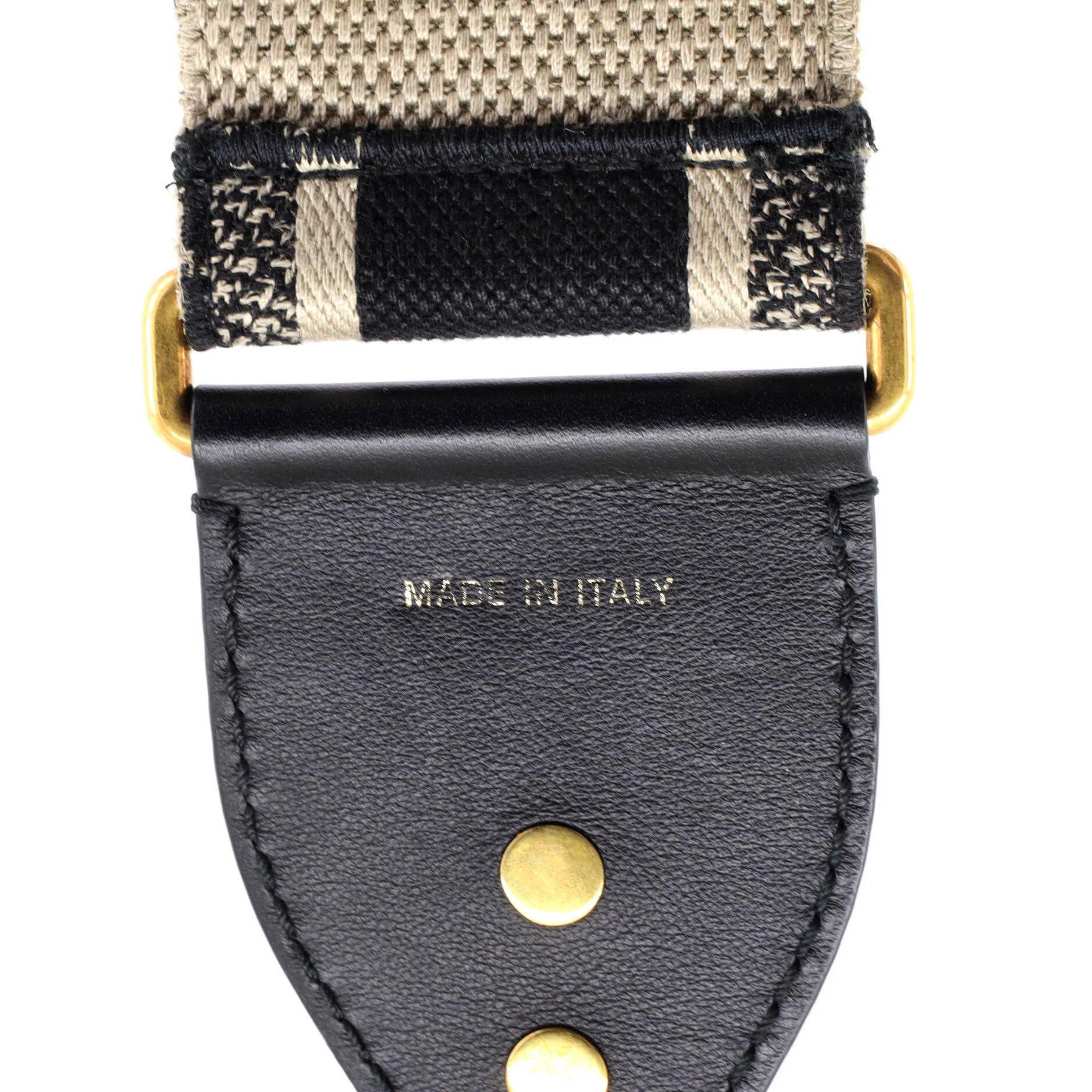 Logo Shoulder Strap Embroidered Canvas - Image 3