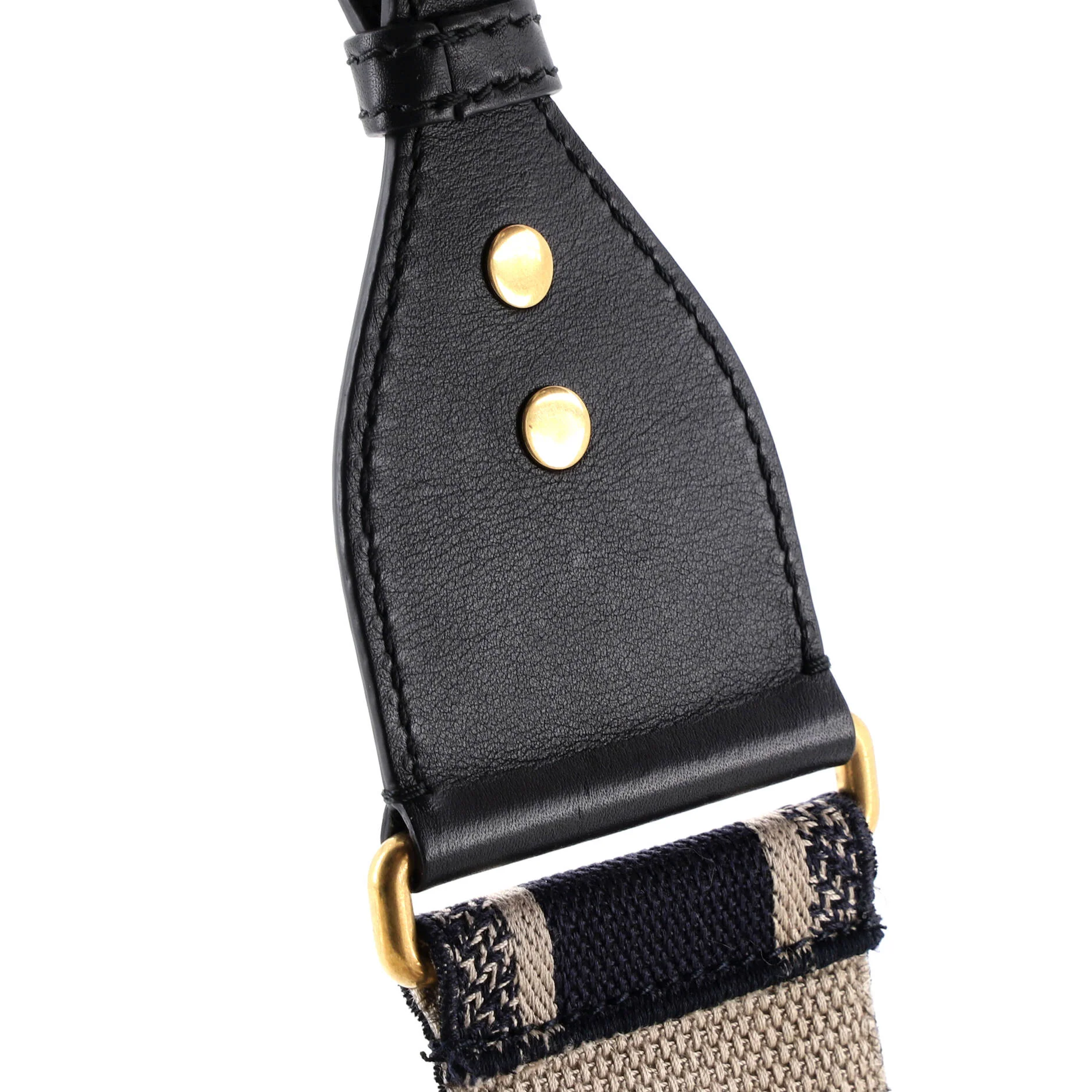 Logo Shoulder Strap Embroidered Canvas - Image 5