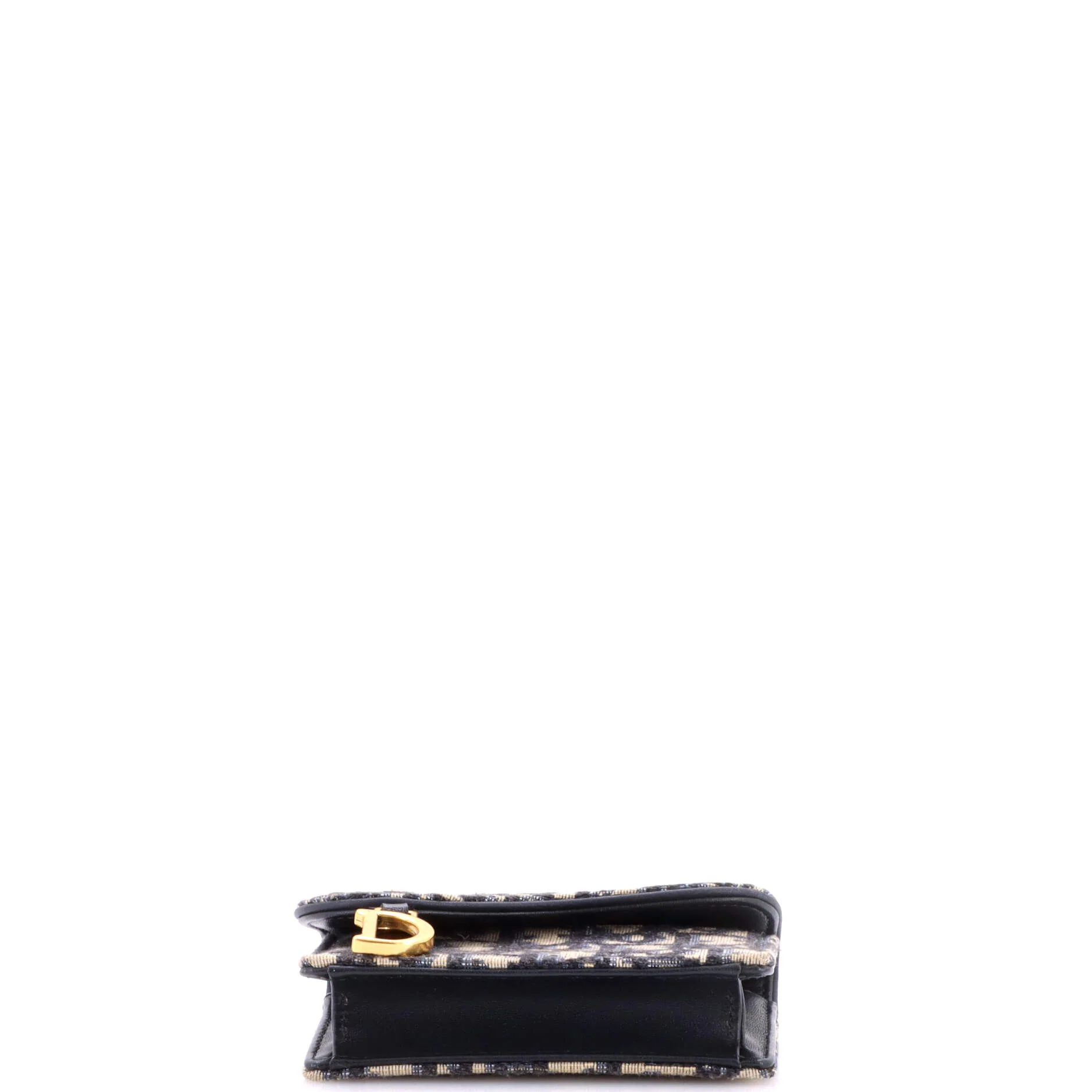Saddle Flap Wallet Oblique Canvas Mini - Image 4