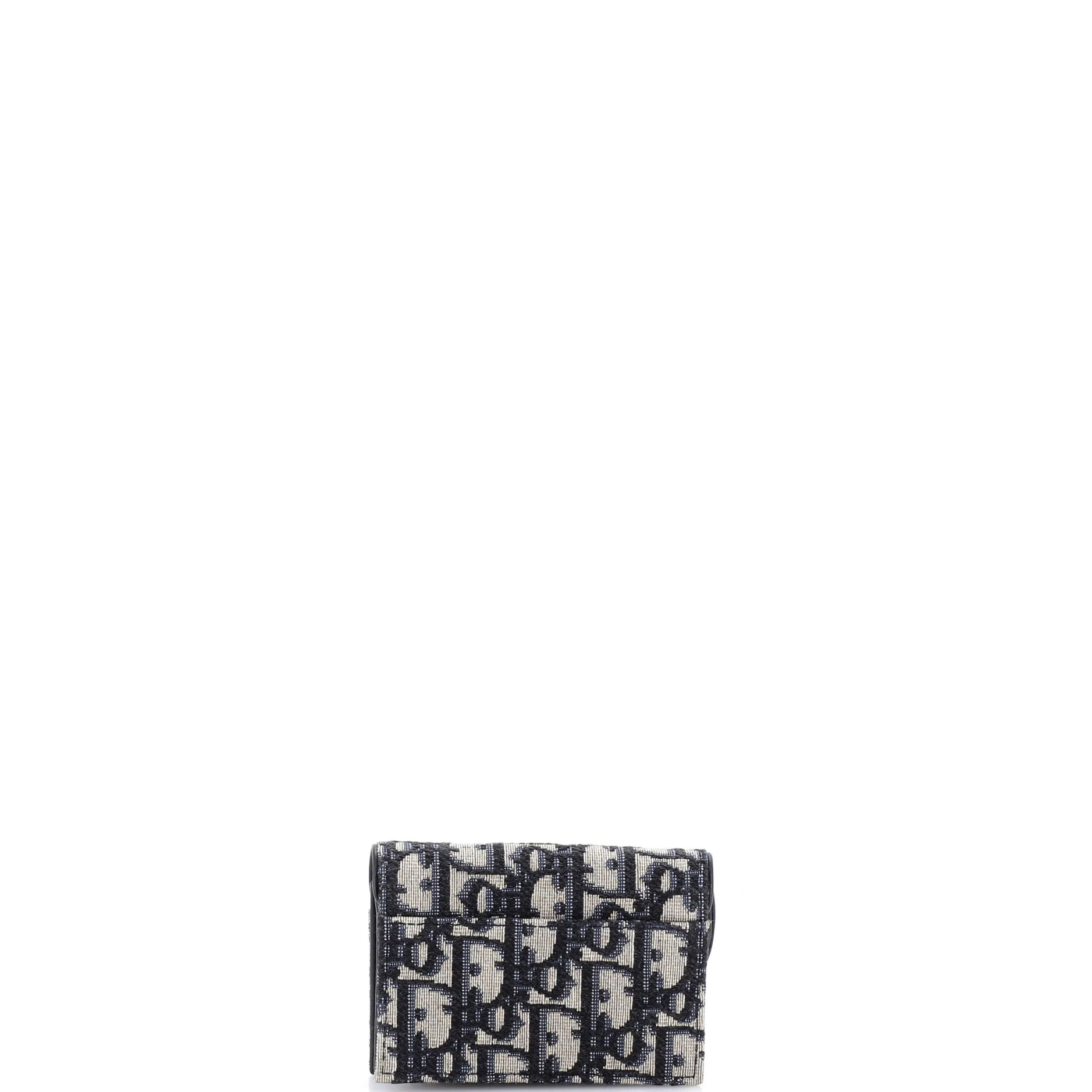 Saddle Flap Wallet Oblique Canvas Mini - Image 3
