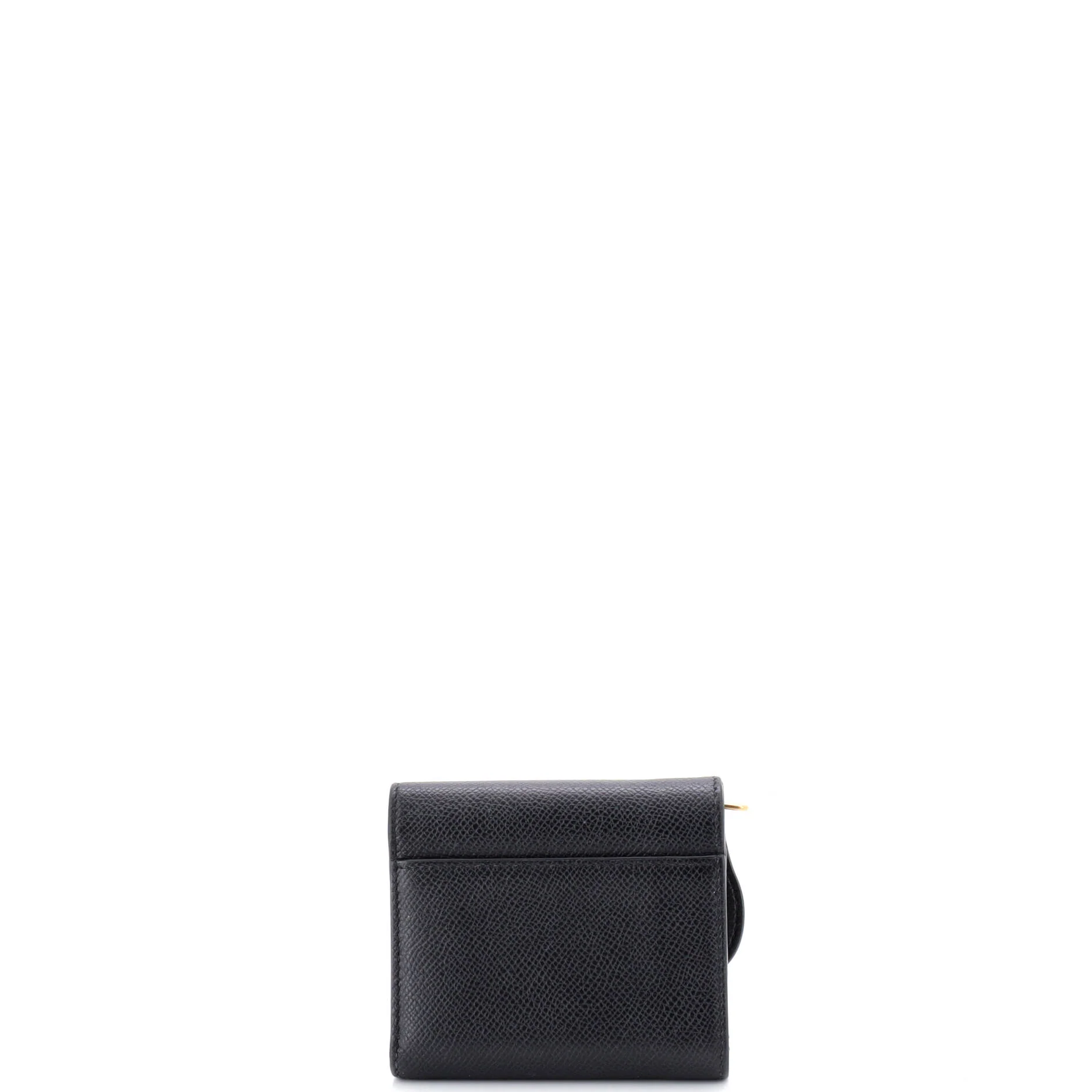 Saddle Lotus Wallet Leather Mini - Image 3