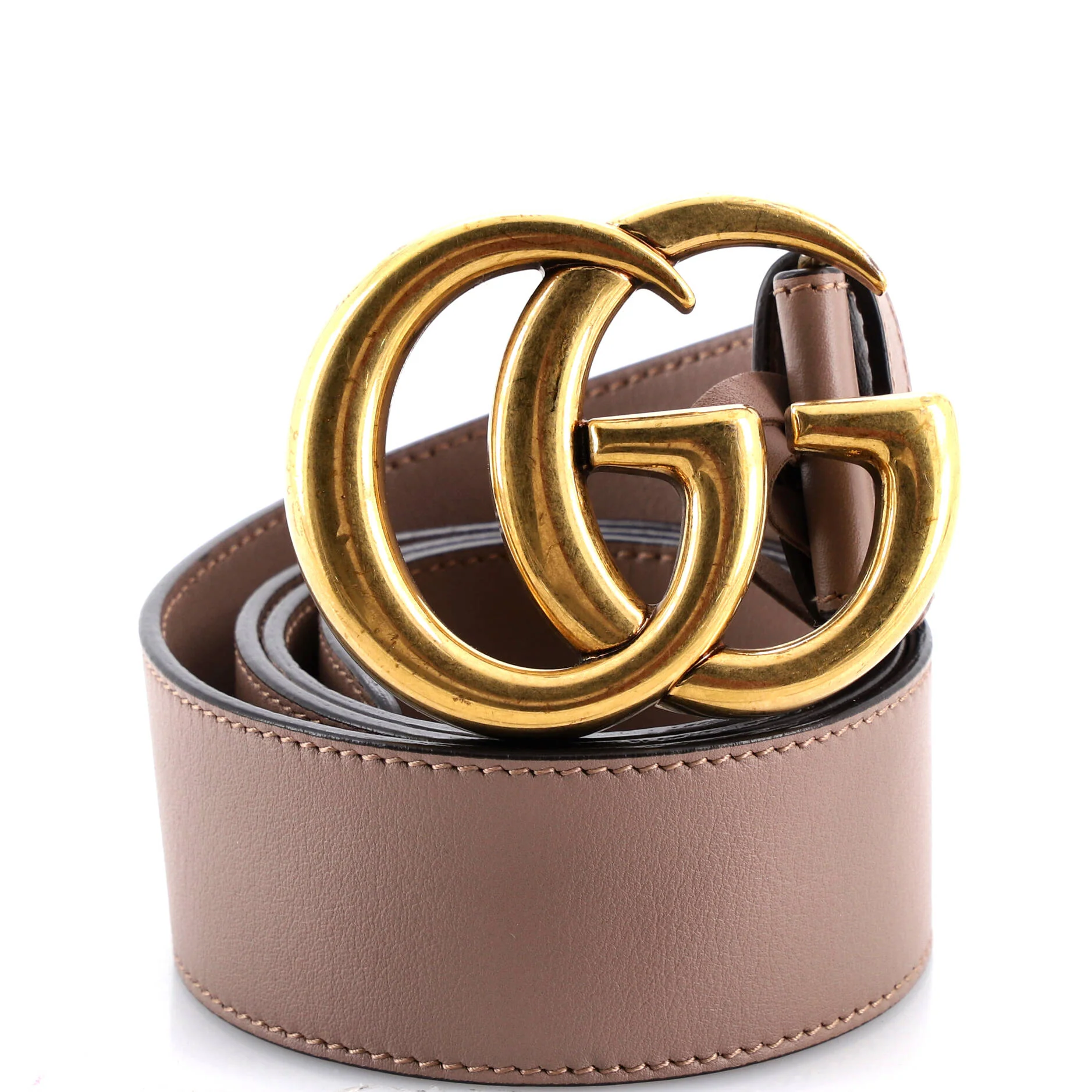 GG Marmont Belt Leather Wide