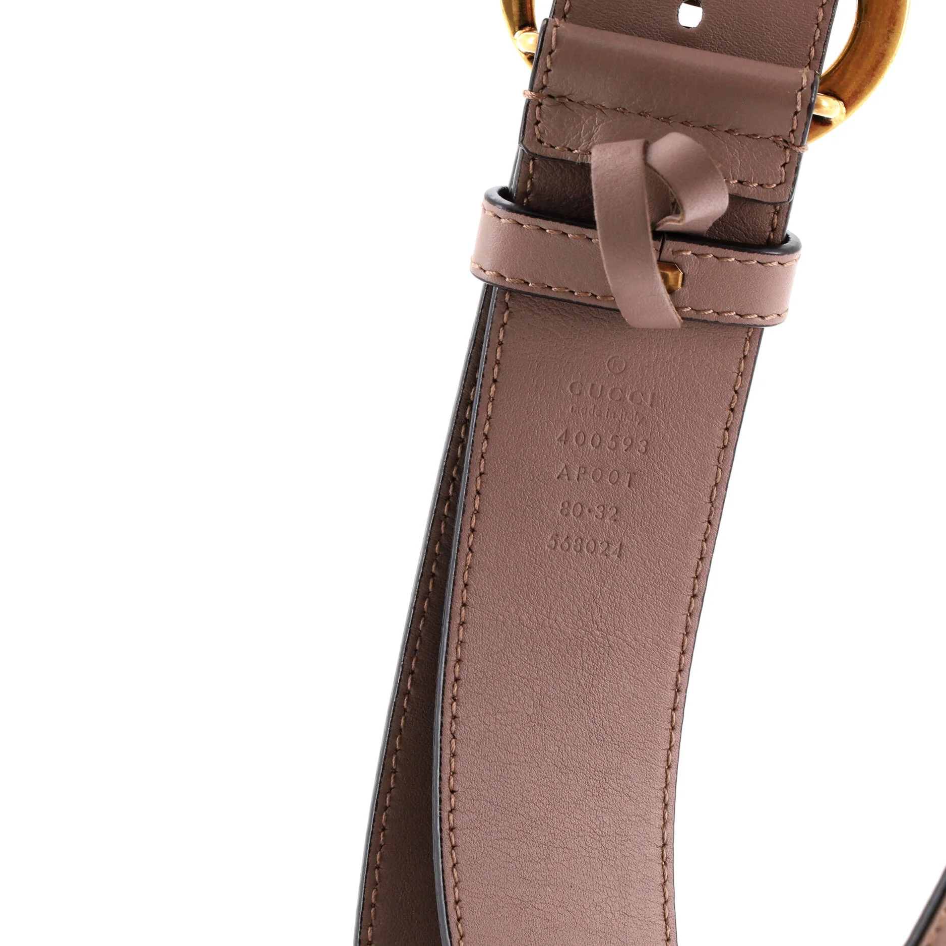 GG Marmont Belt Leather Wide - Image 3