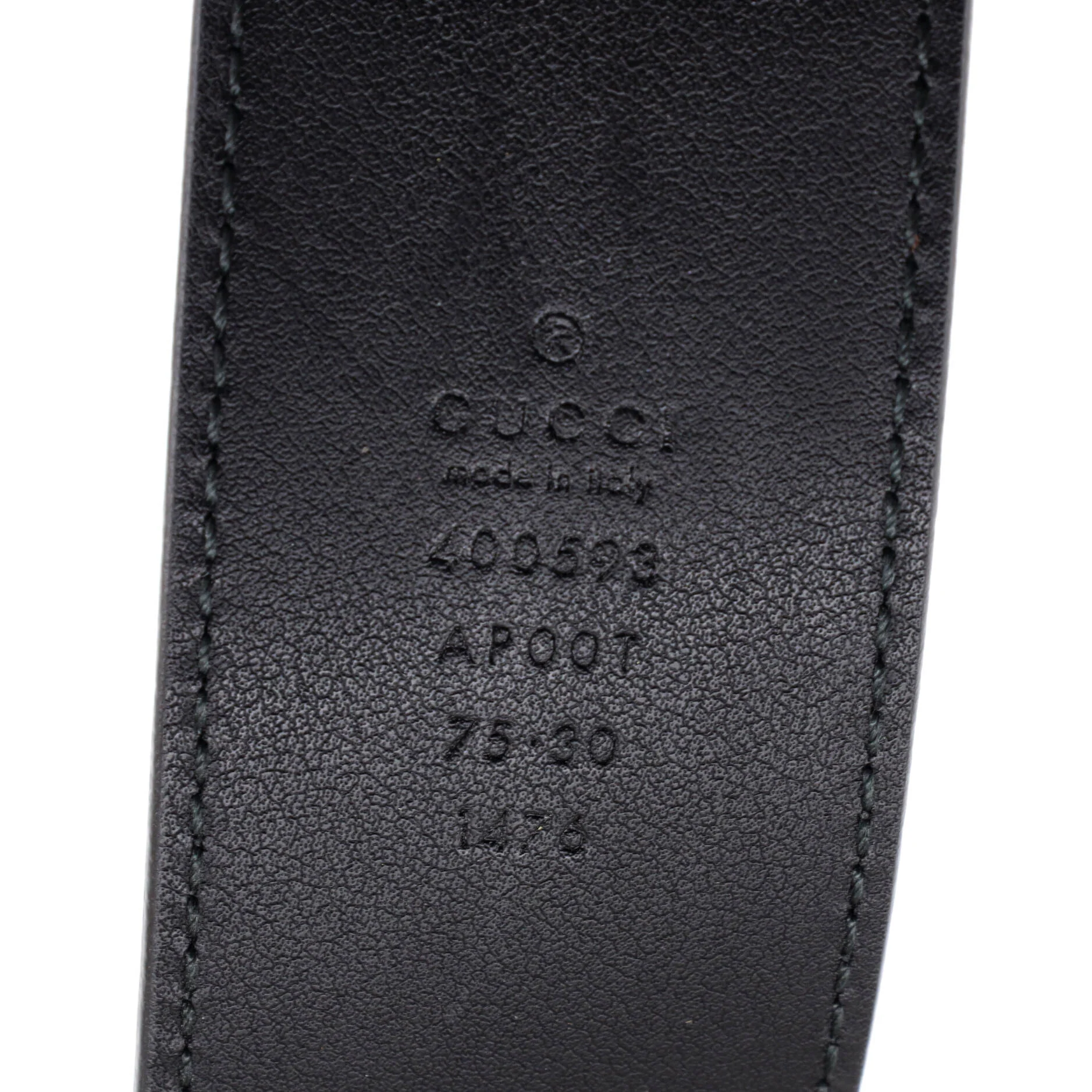 GG Marmont Belt Leather Wide 95 - Image 3