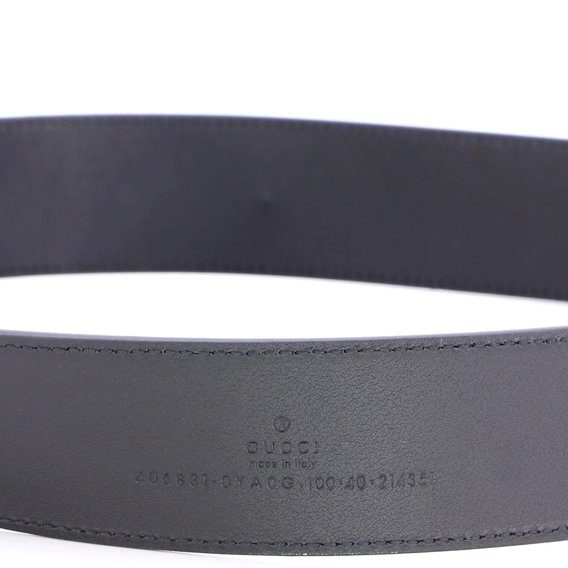 GG Marmont Belt Leather Wide - Image 4