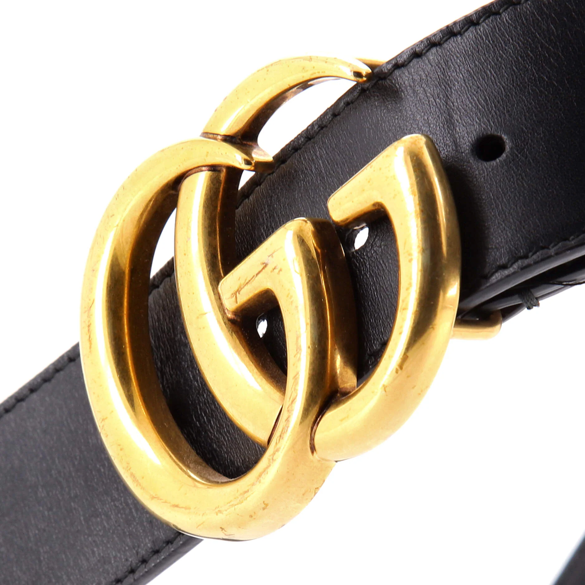 GG Marmont Belt Leather Wide - Image 3