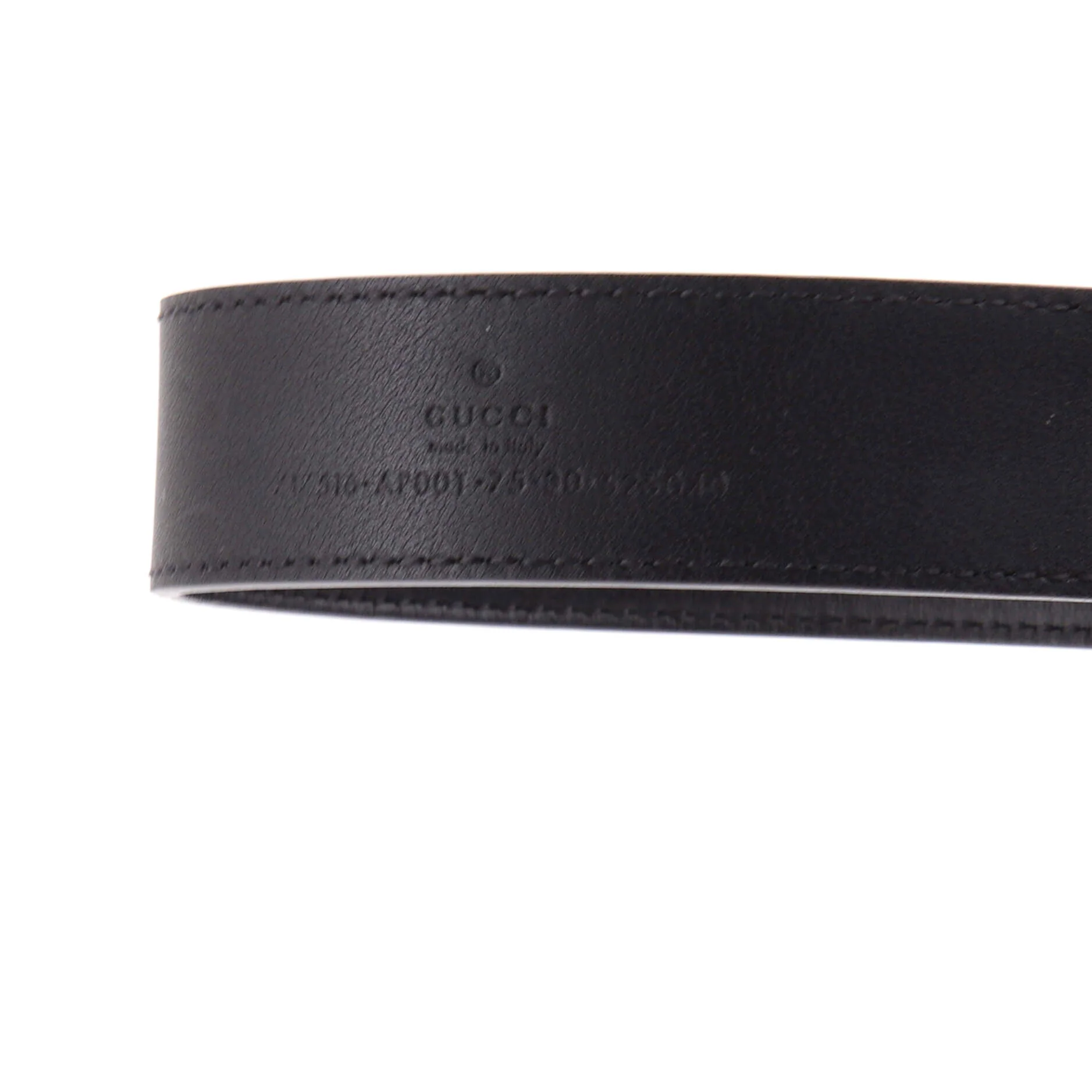 GG Marmont Belt Leather Wide 75 - Image 3