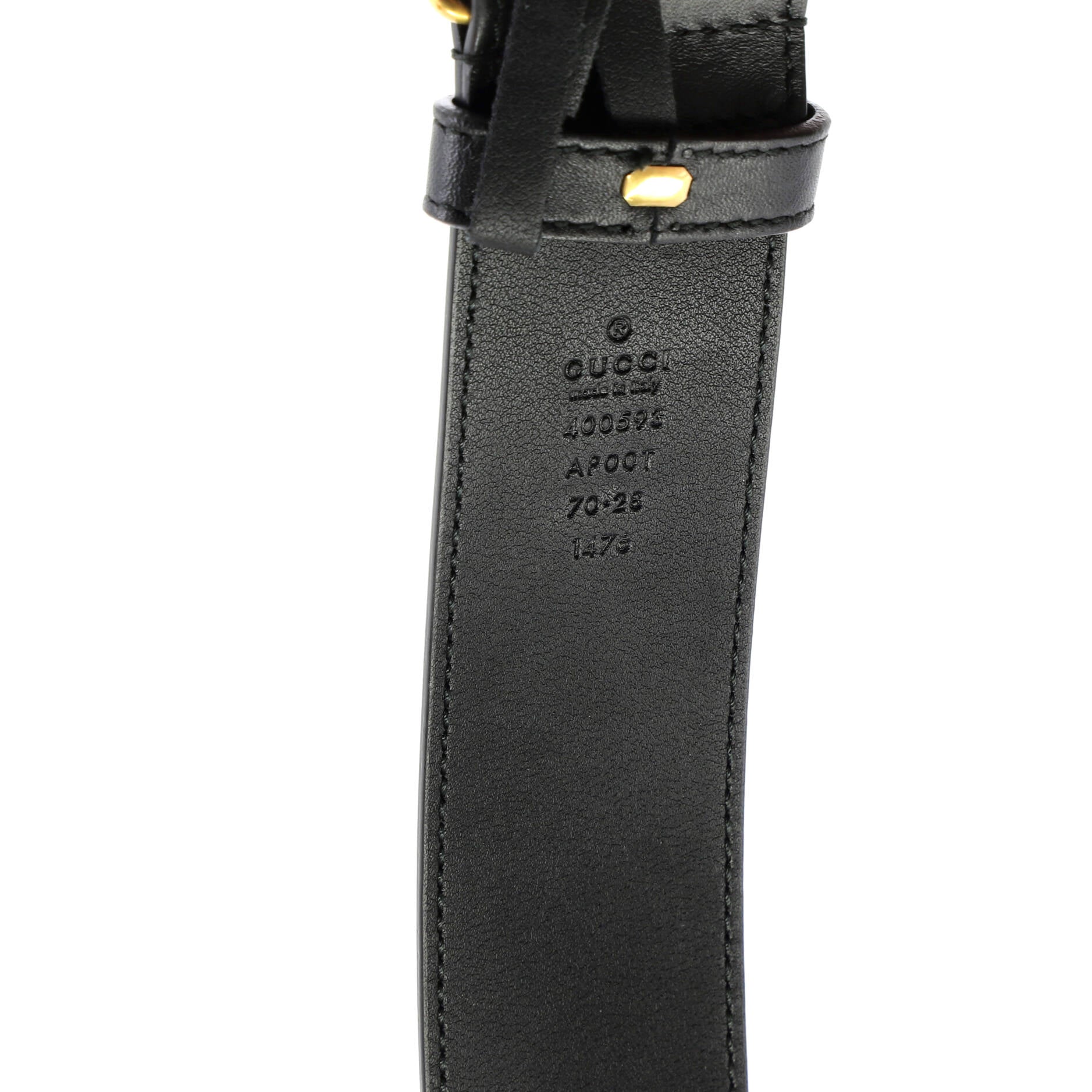 GG Marmont Belt Leather Wide - Image 3