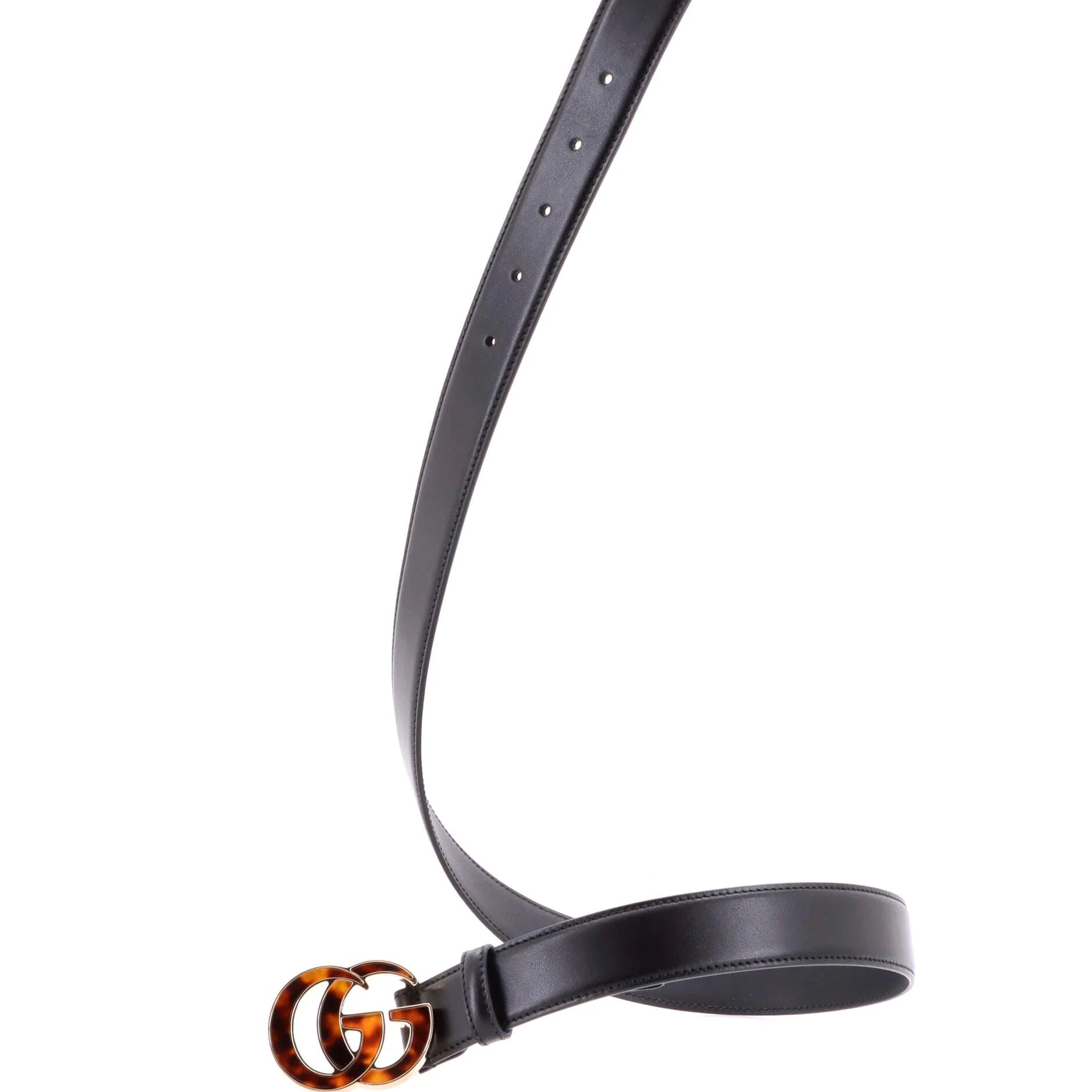GG Marmont Belt Leather with Plexiglass - Image 2