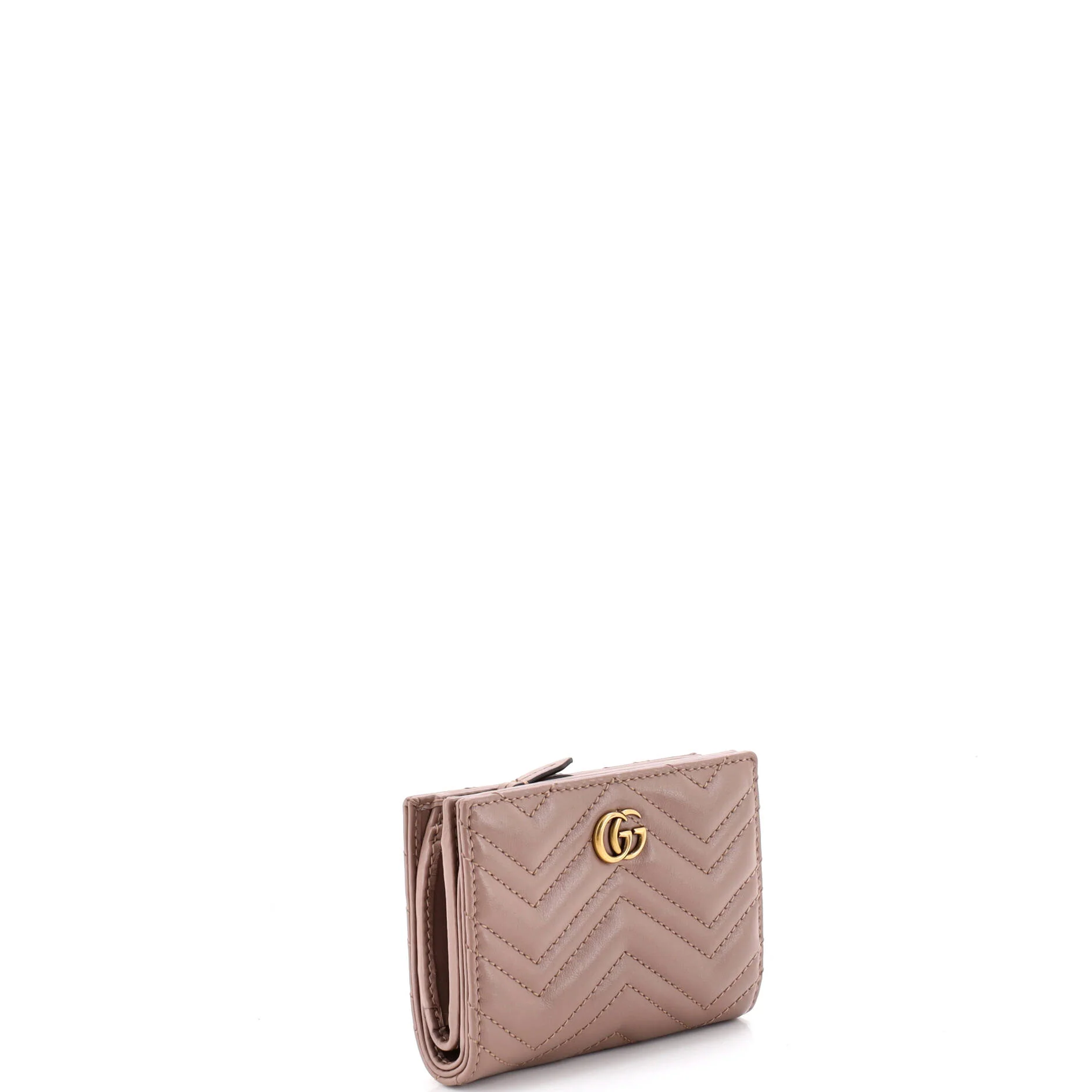 GG Marmont Bifold Wallet Matelasse Leather Small - Image 2