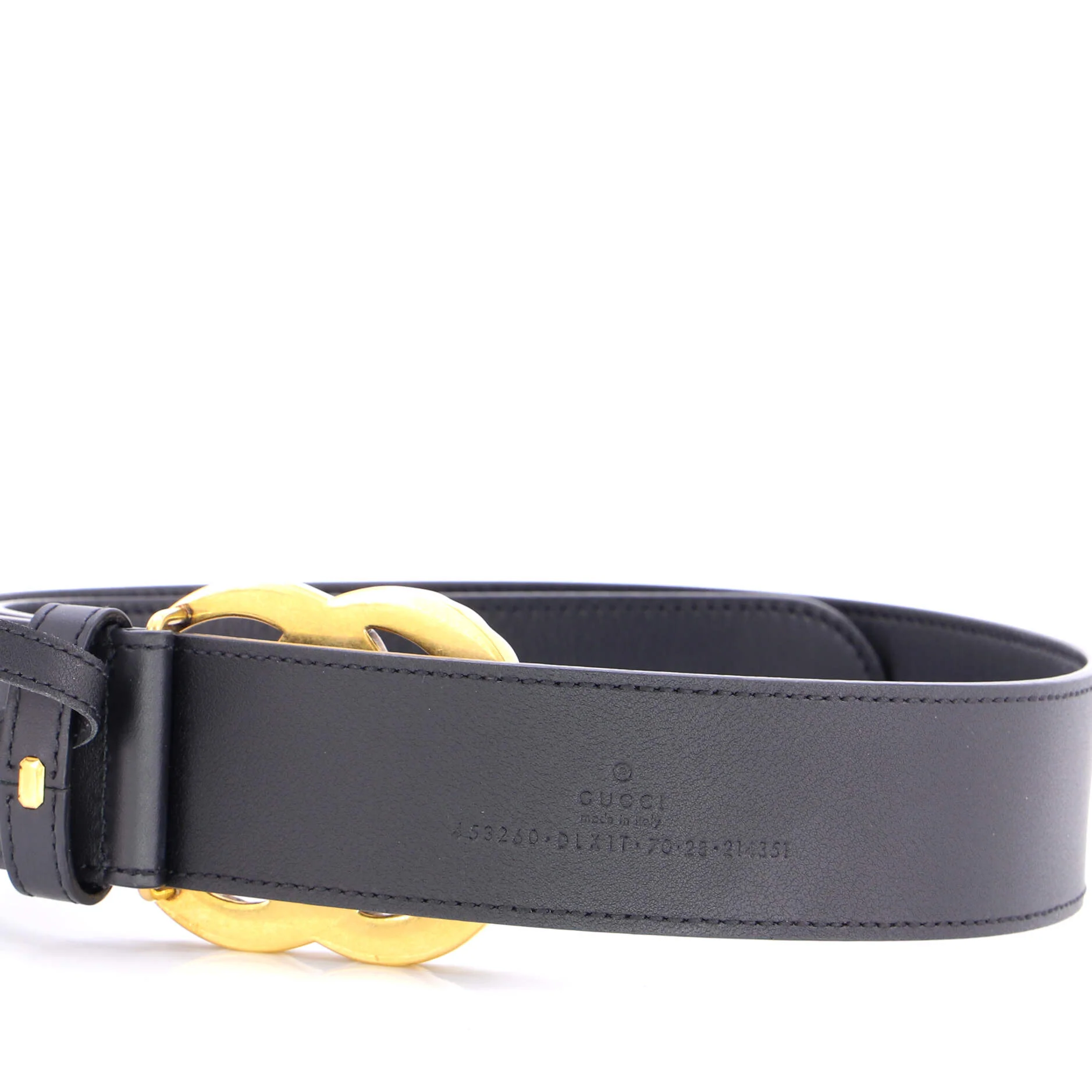 Pearly GG Marmont Belt Leather Wide - Image 4