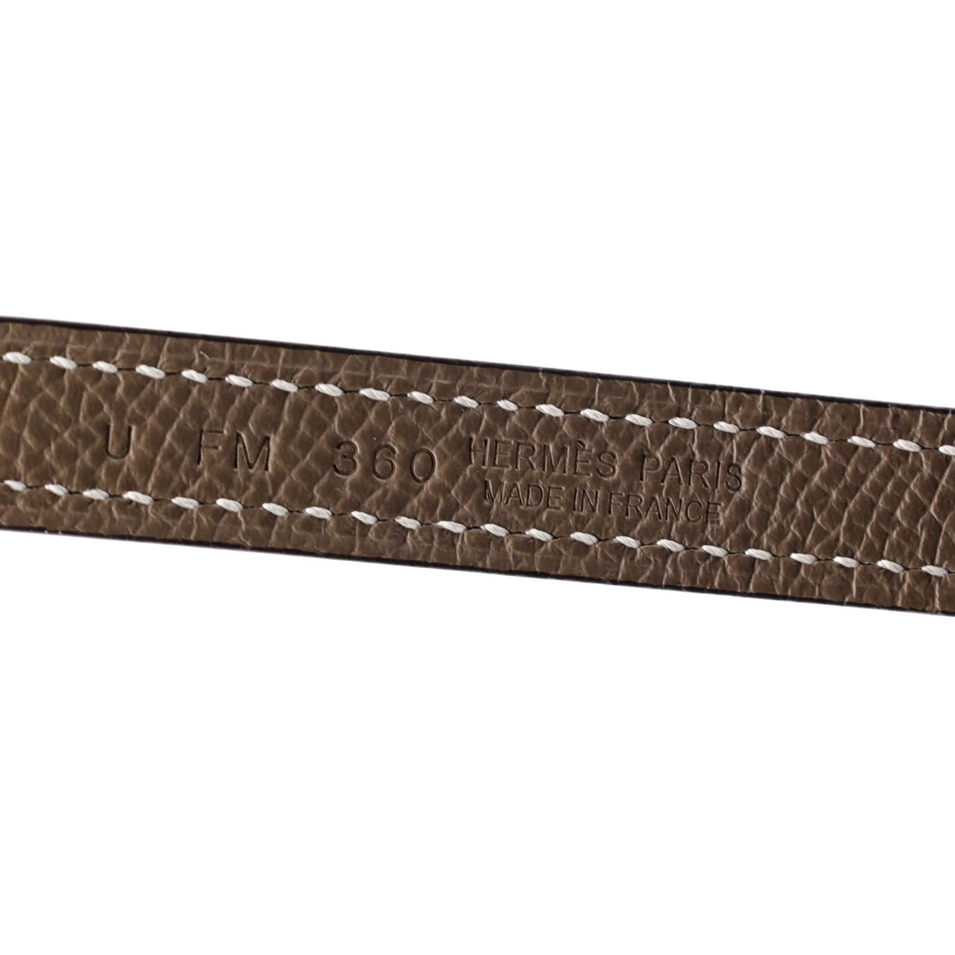 Ancre Reversible Belt Leather Thin - Image 3