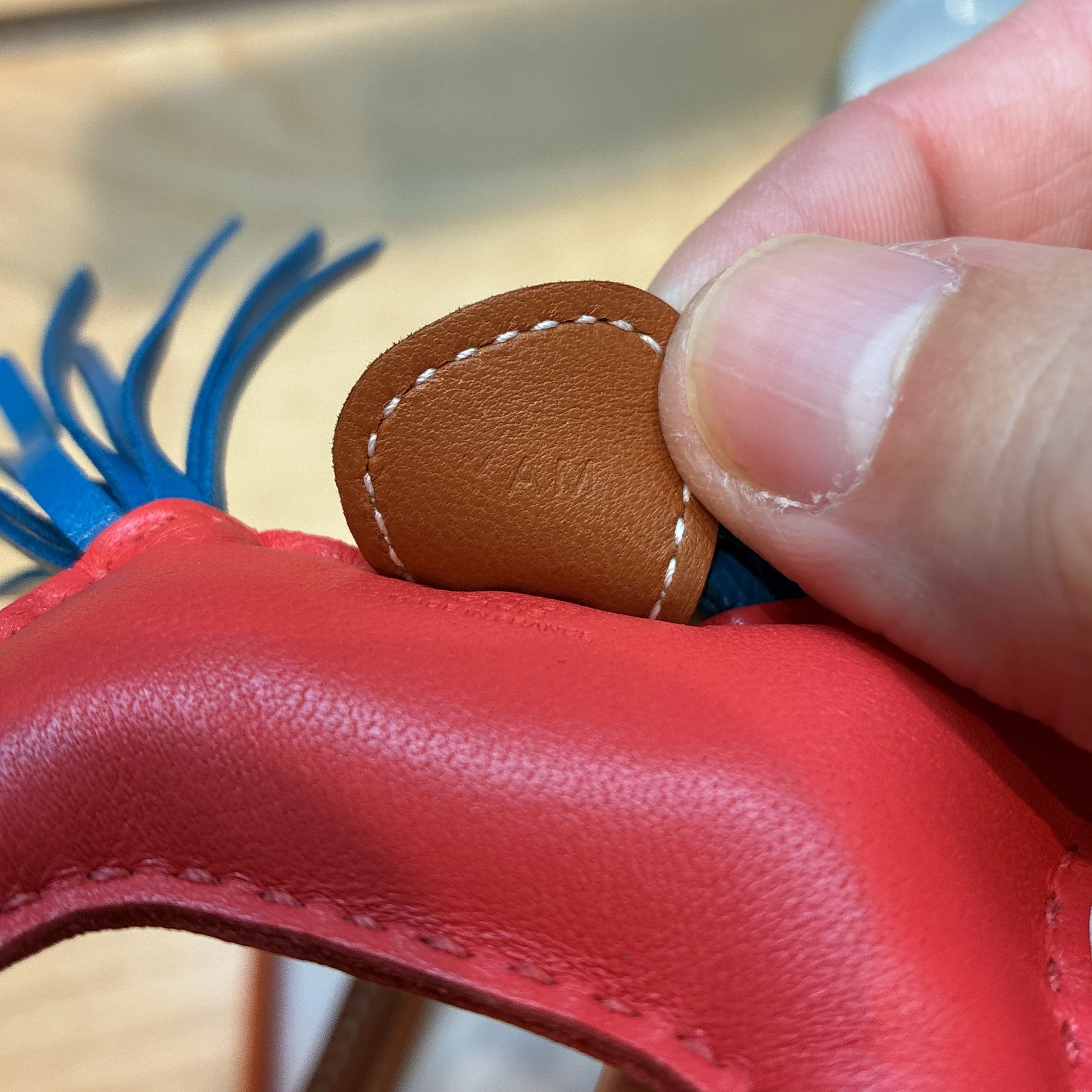 GriGri Rodeo Bag Charm Leather PM - Image 5