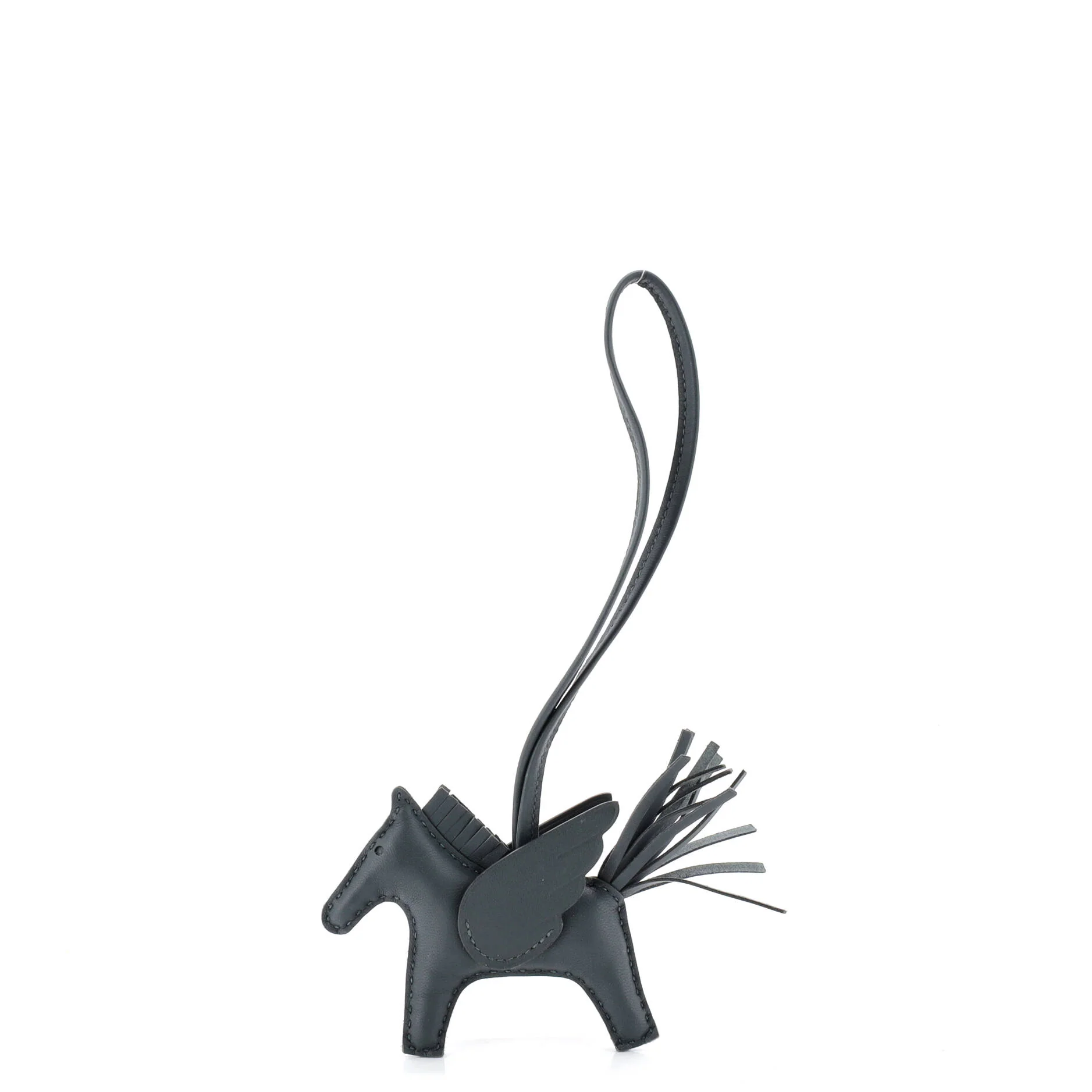 Monochrome Pegase Rodeo Bag Charm Leather PM