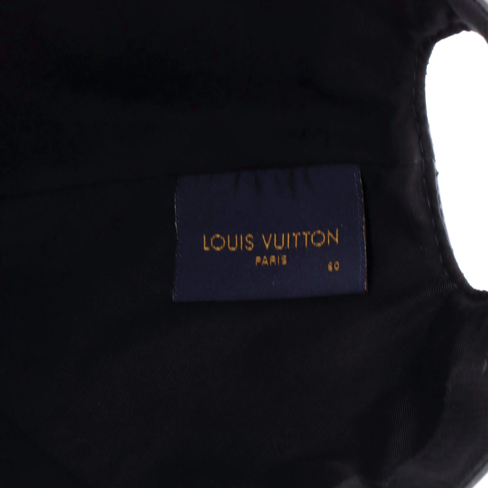 Baseball Cap Monogram Shadow Leather - Image 5