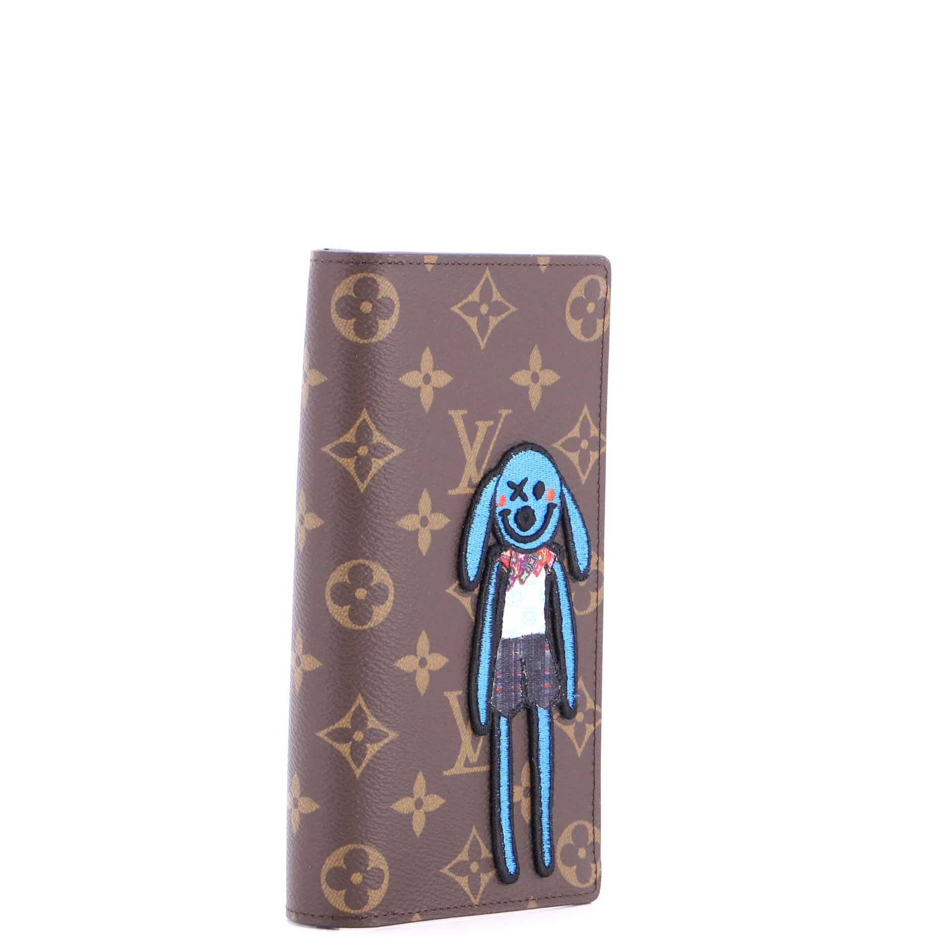 Brazza Wallet Monogram Canvas with LV Friends Patch - Image 2