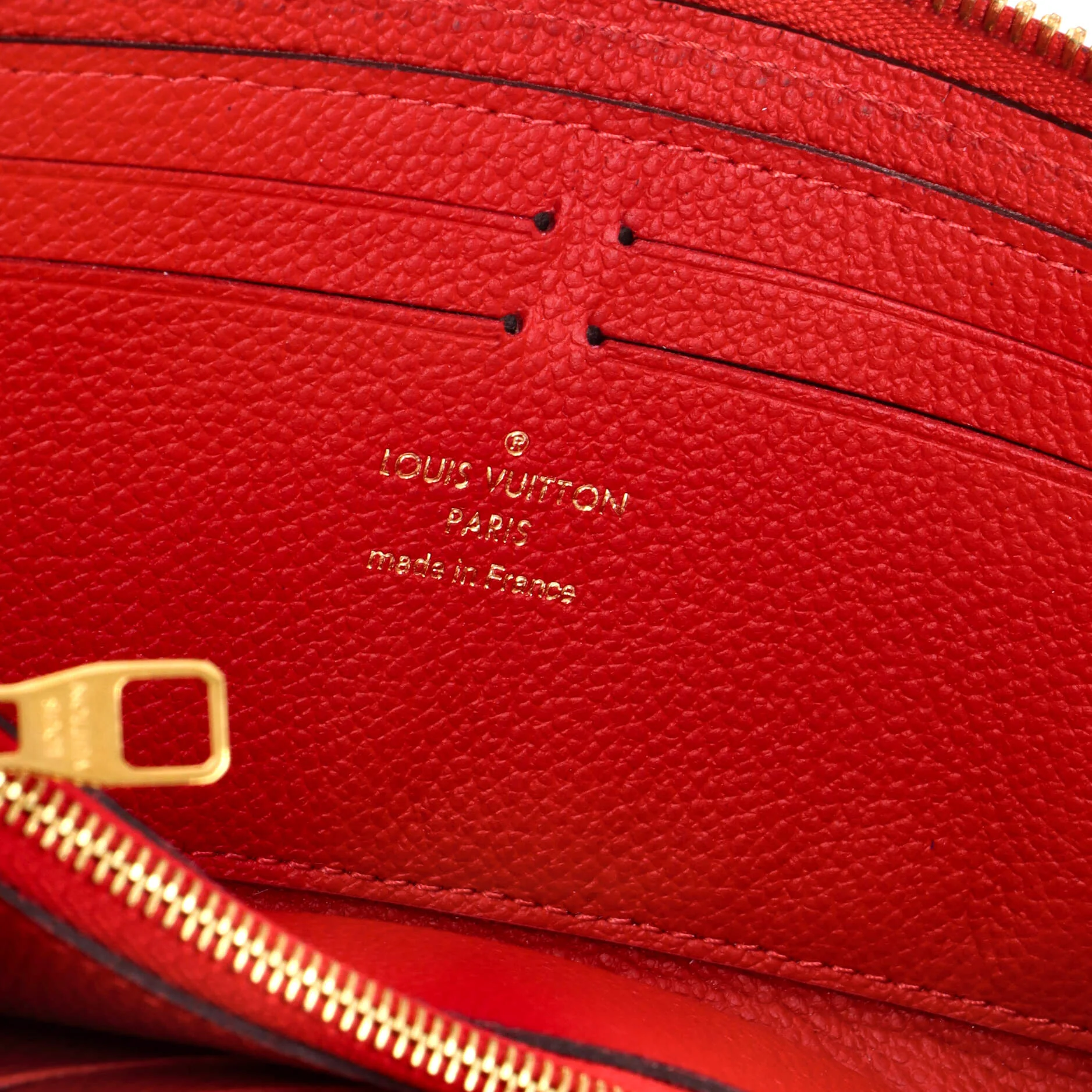 Clemence Wallet Monogram Empreinte Leather - Image 7