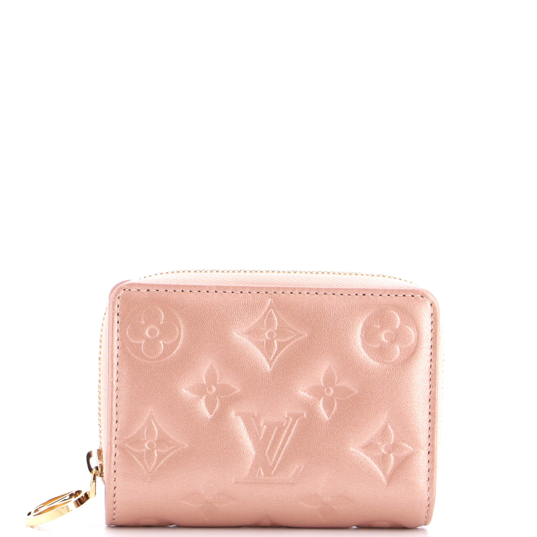 Coussin Lou Wallet Monogram Embossed Lambskin