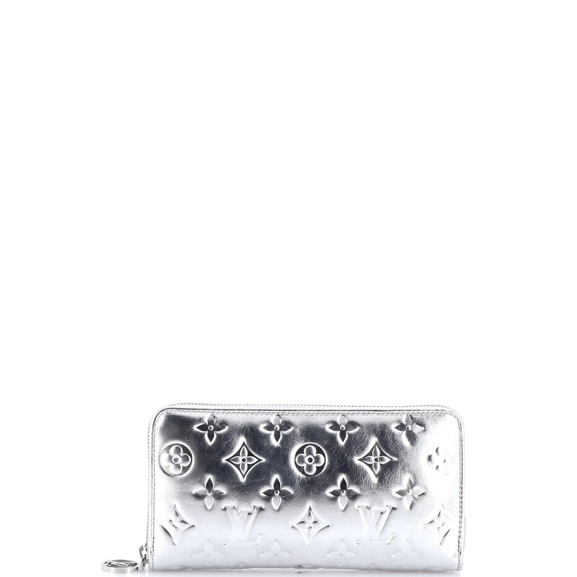 Coussin Zippy Wallet LV Ski Monogram Embossed Lambskin