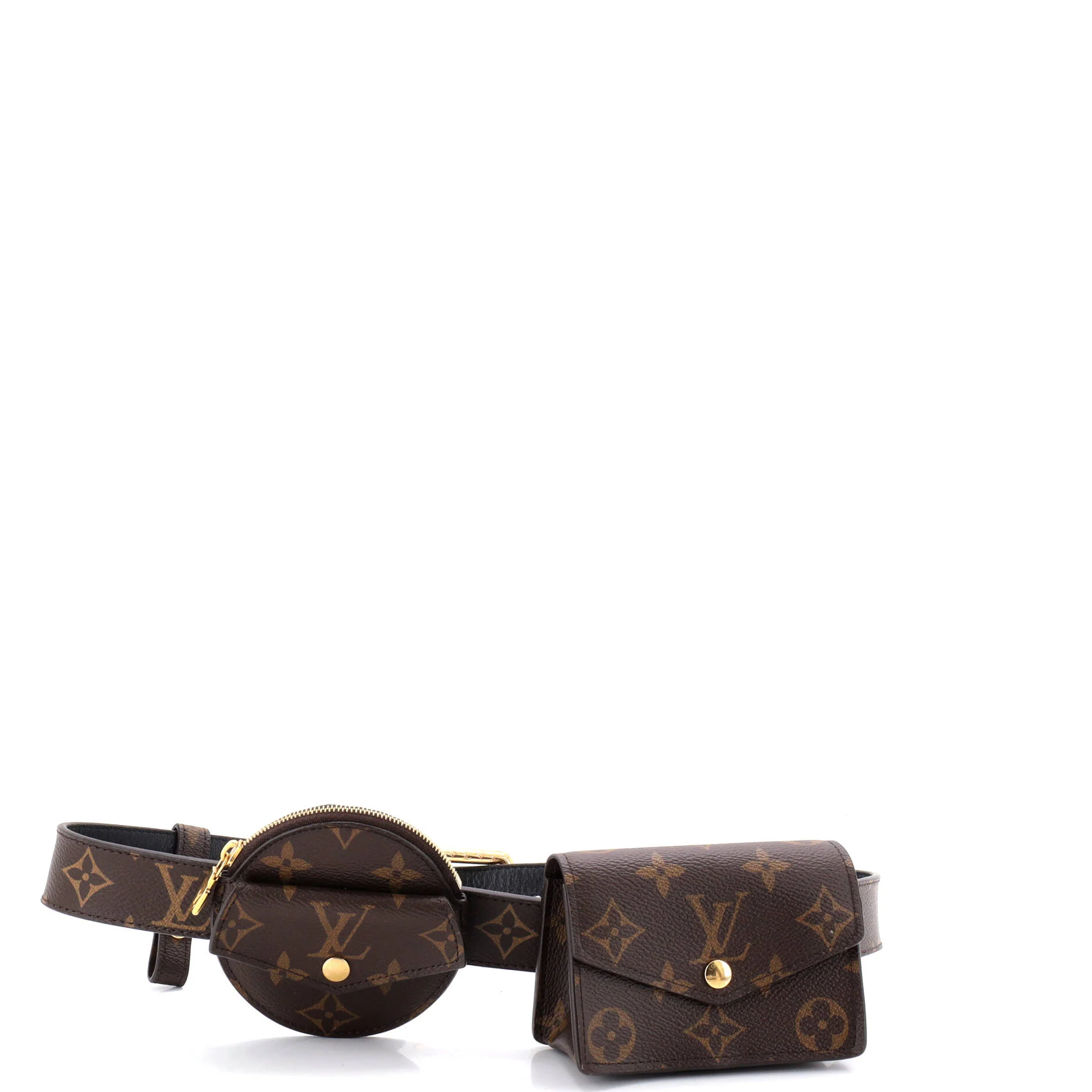Daily Multi Pocket Belt Monogram Canvas Medium
