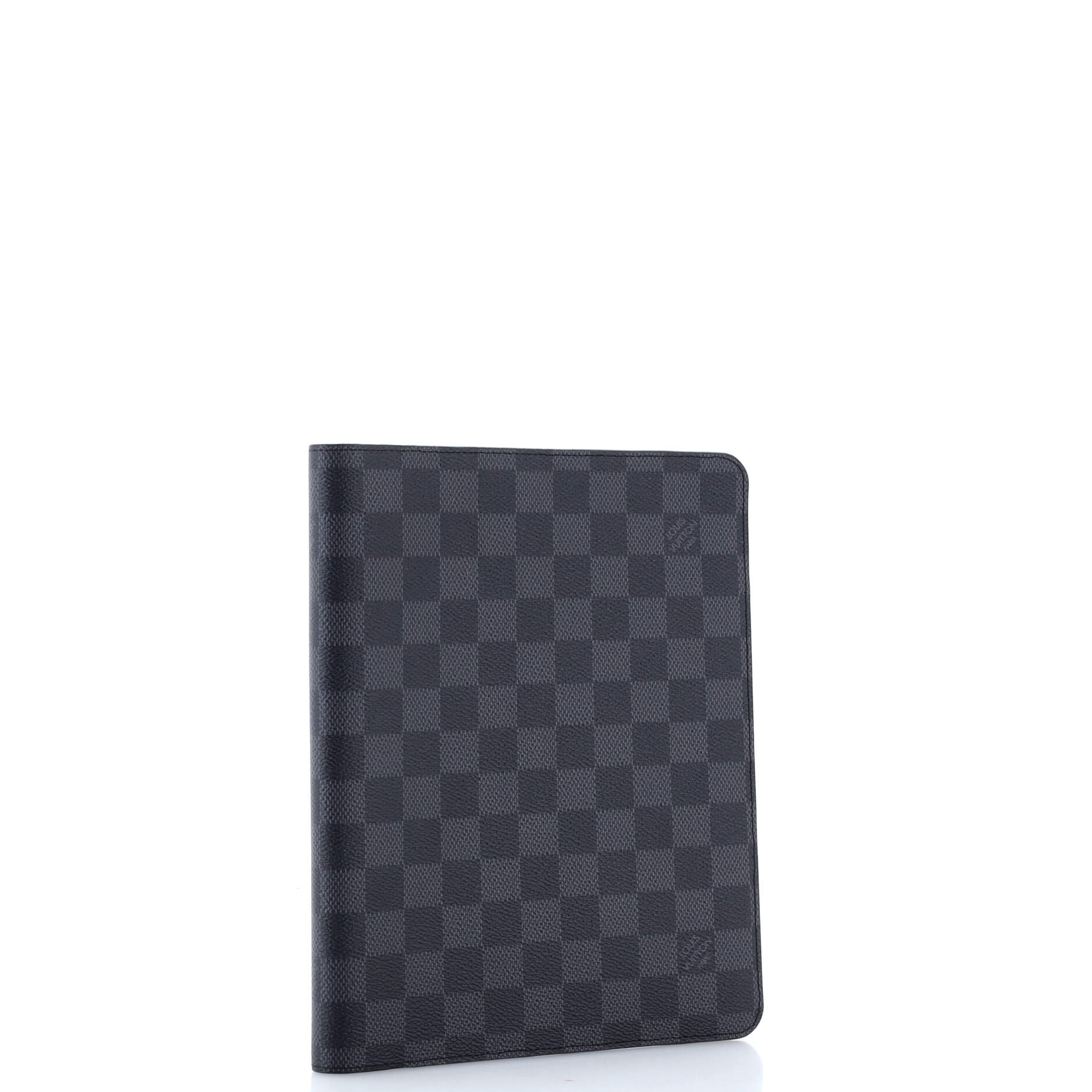 Desk Agenda Cover Damier Graphite - Image 2
