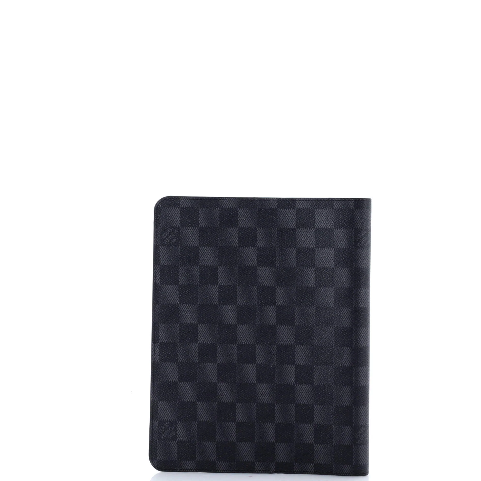 Desk Agenda Cover Damier Graphite - Image 3