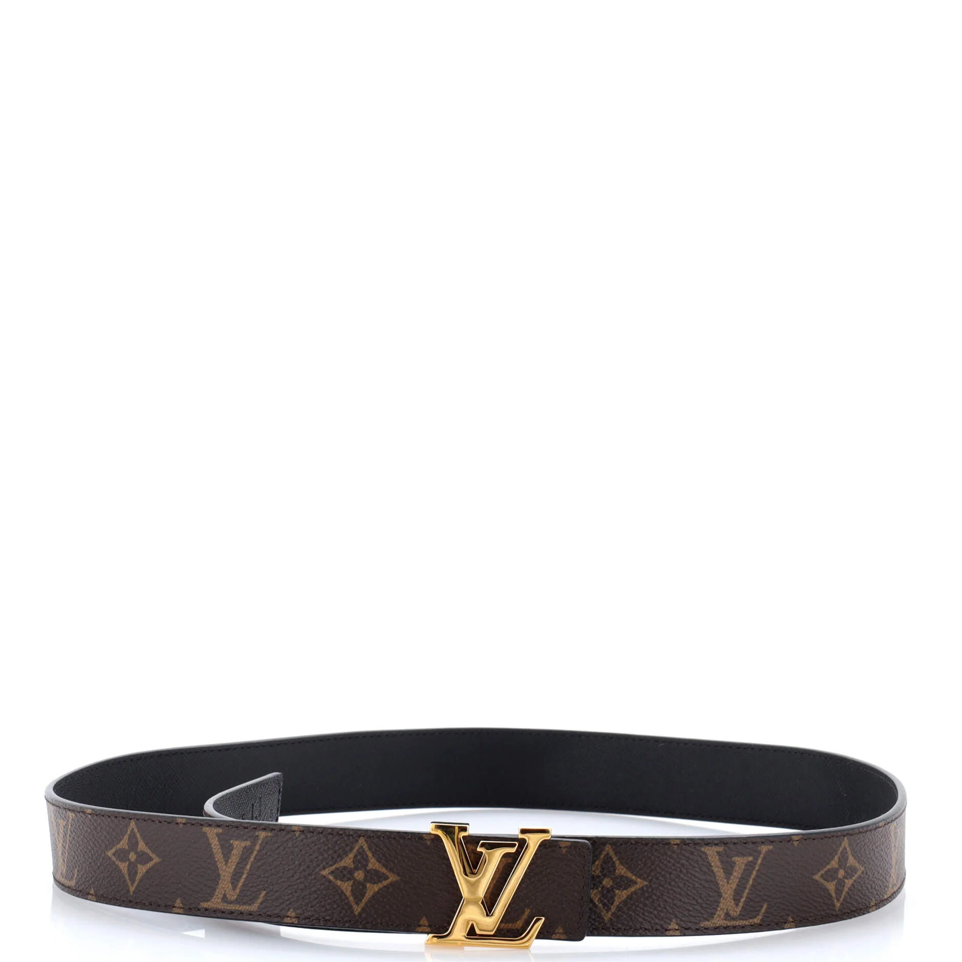 LV Initiales Reversible Belt Monogram Canvas and Leather Medium - Image 2