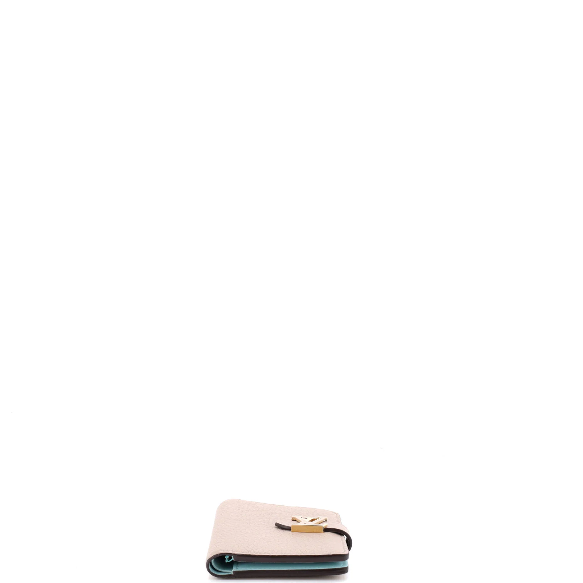 LV Vertical Wallet Taurillion Leather Compact - Image 4