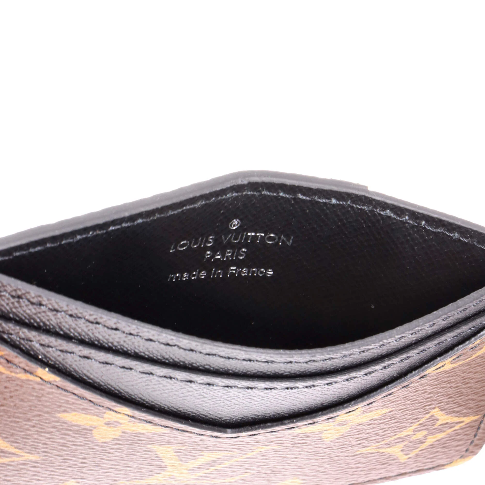 Neo Card Holder Macassar Monogram Canvas - Image 8