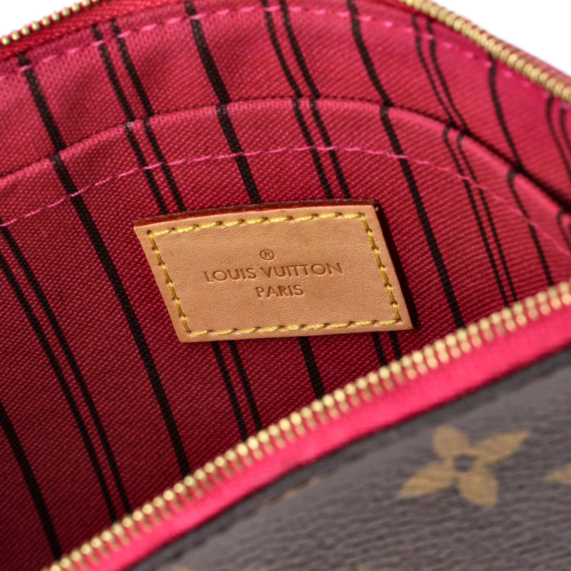 Neverfull Pochette Monogram Canvas Large - Image 7
