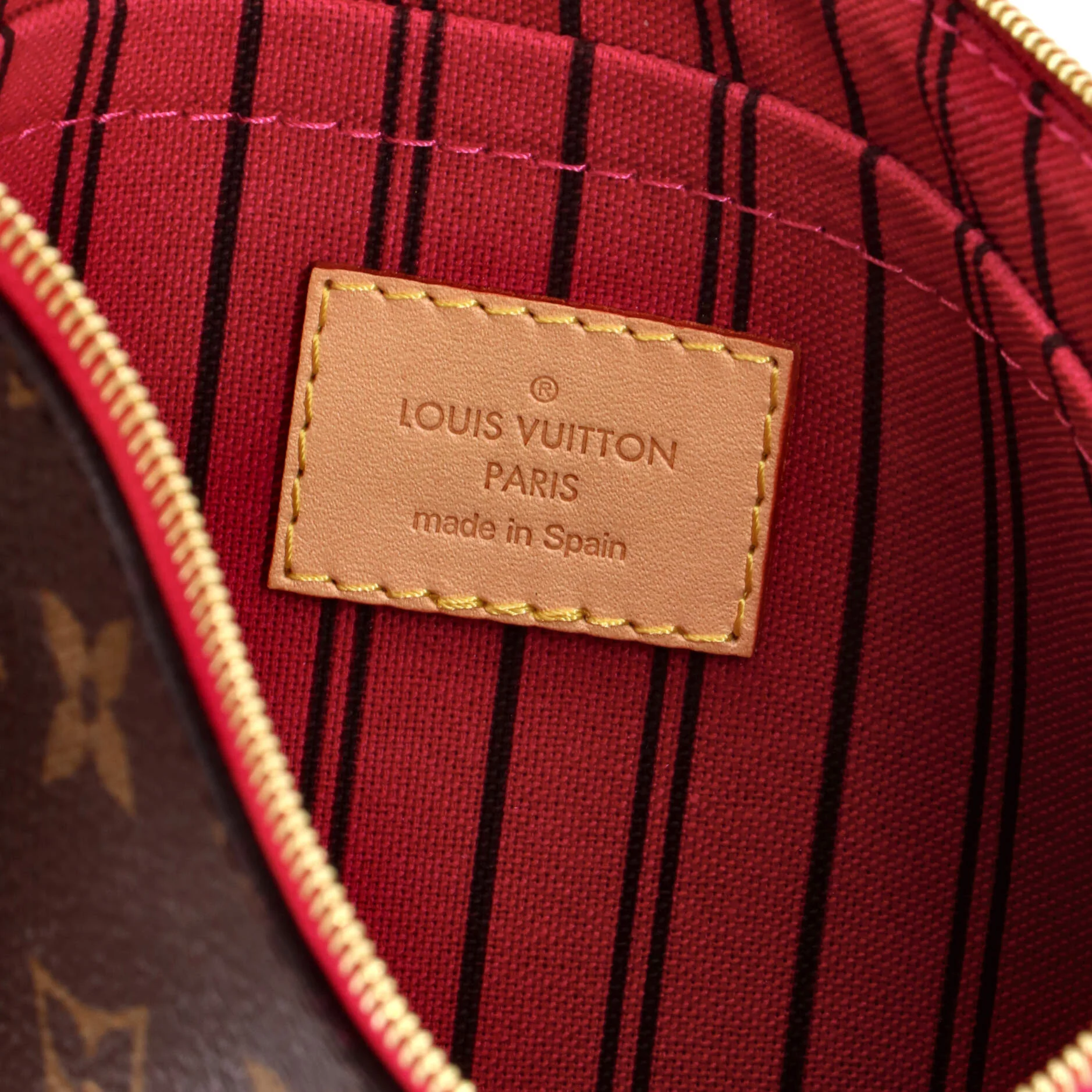 Neverfull Pochette Monogram Canvas Large - Image 7