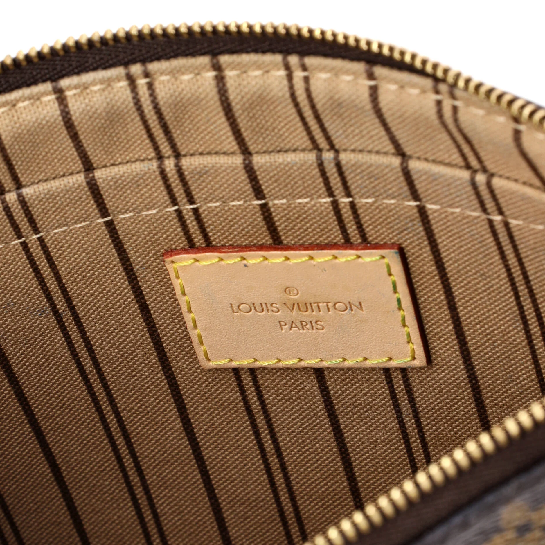 Neverfull Pochette Monogram Canvas Large - Image 7