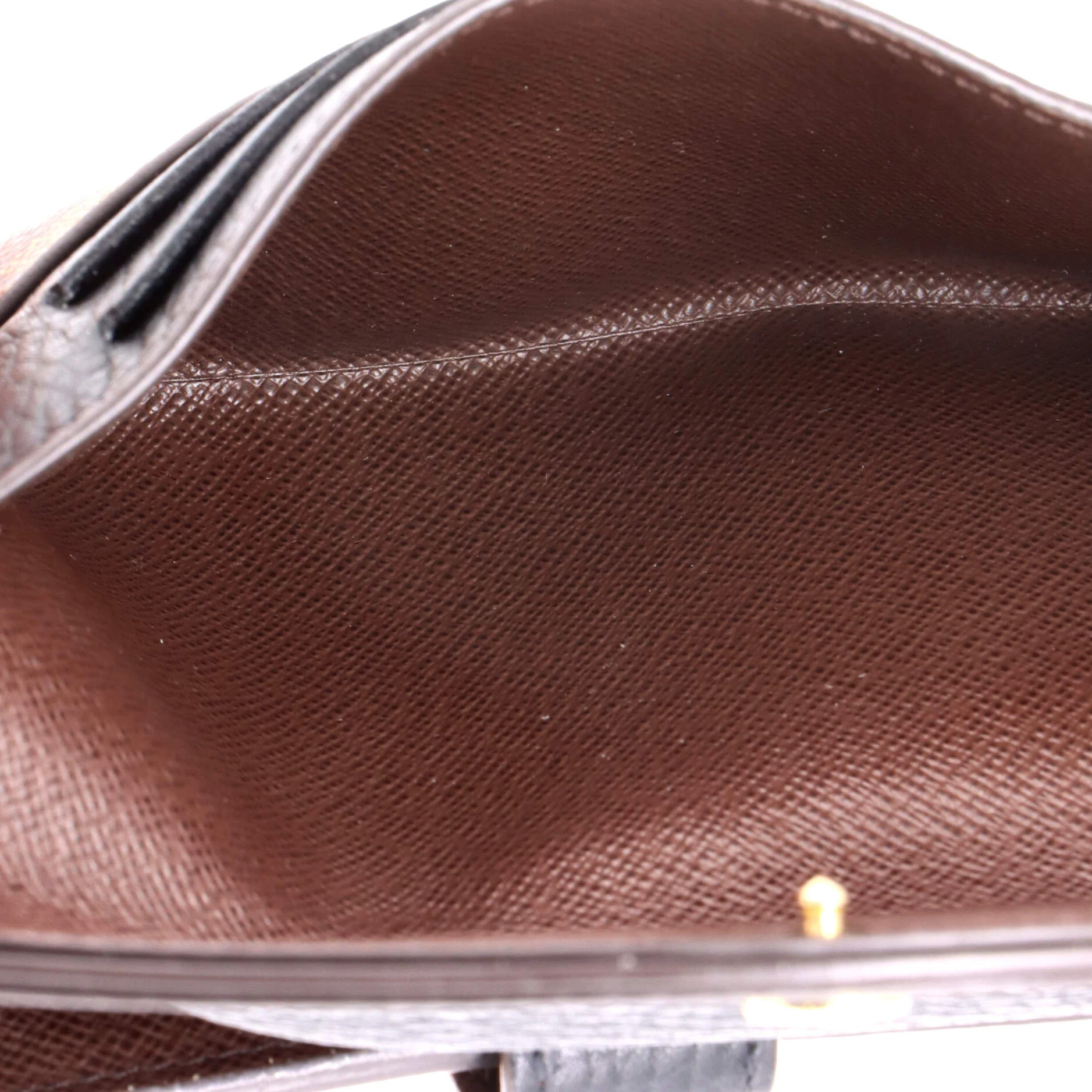 Normandy Wallet Damier and Leather Compact - Image 5