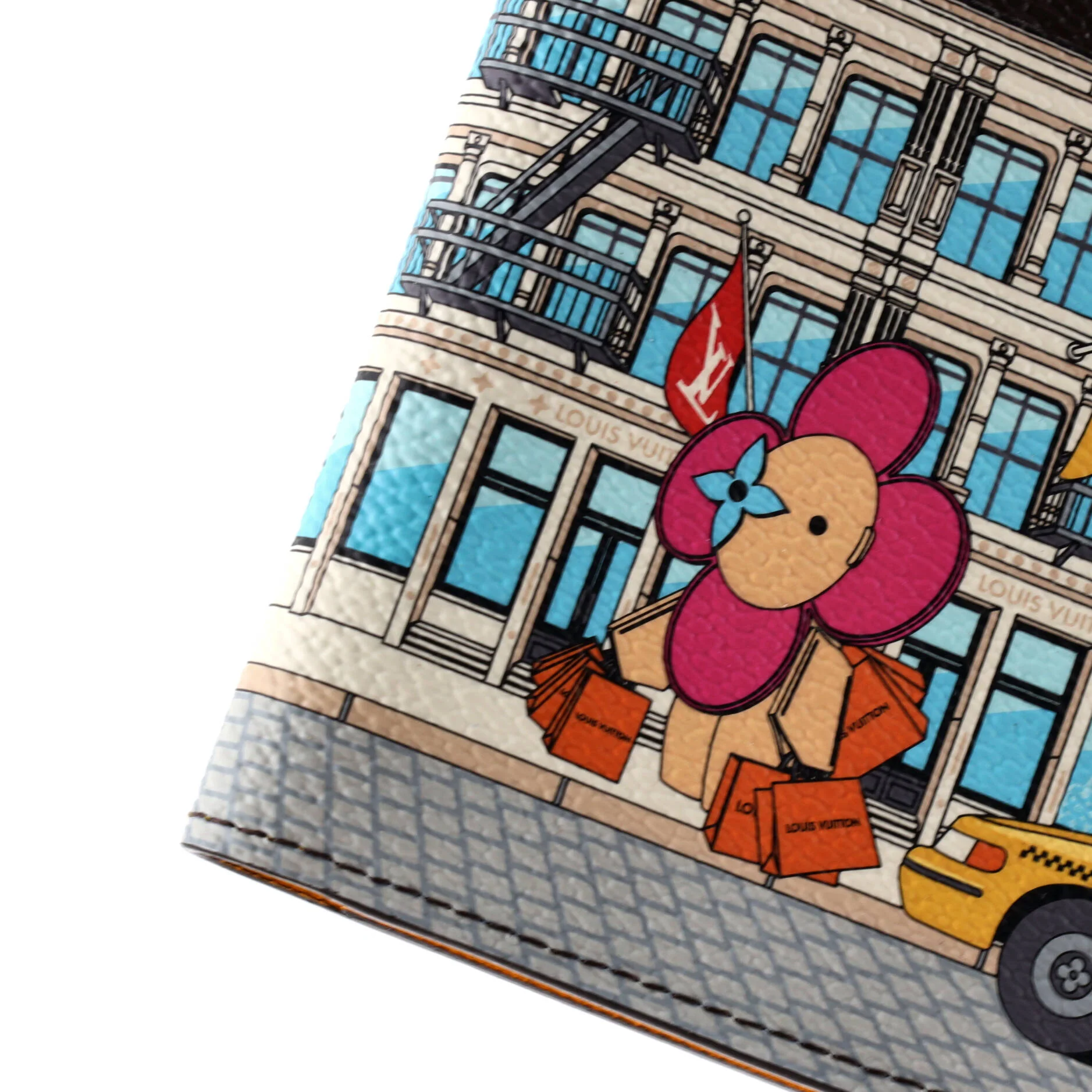 Passport Cover Limited Edition Vivienne Xmas Monogram Canvas - Image 5