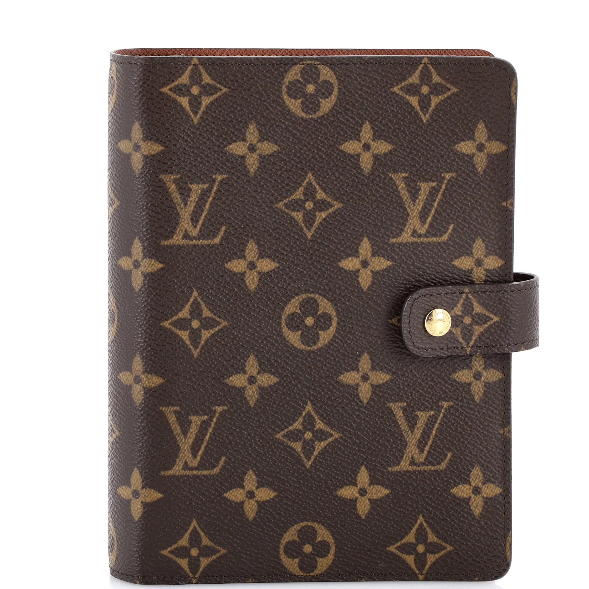 Ring Agenda Cover Monogram Canvas MM