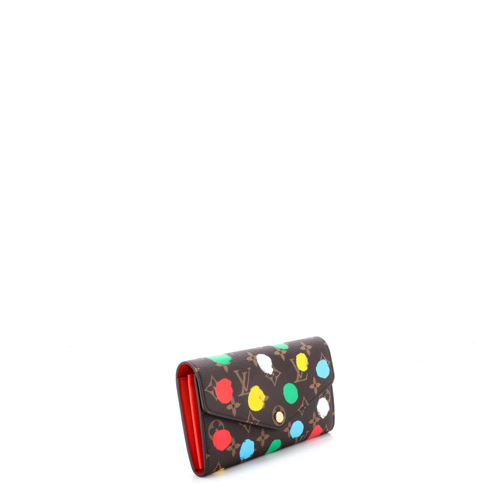 Sarah Wallet NM Yayoi Kusama Painted Dots Monogram Canvas - Image 2