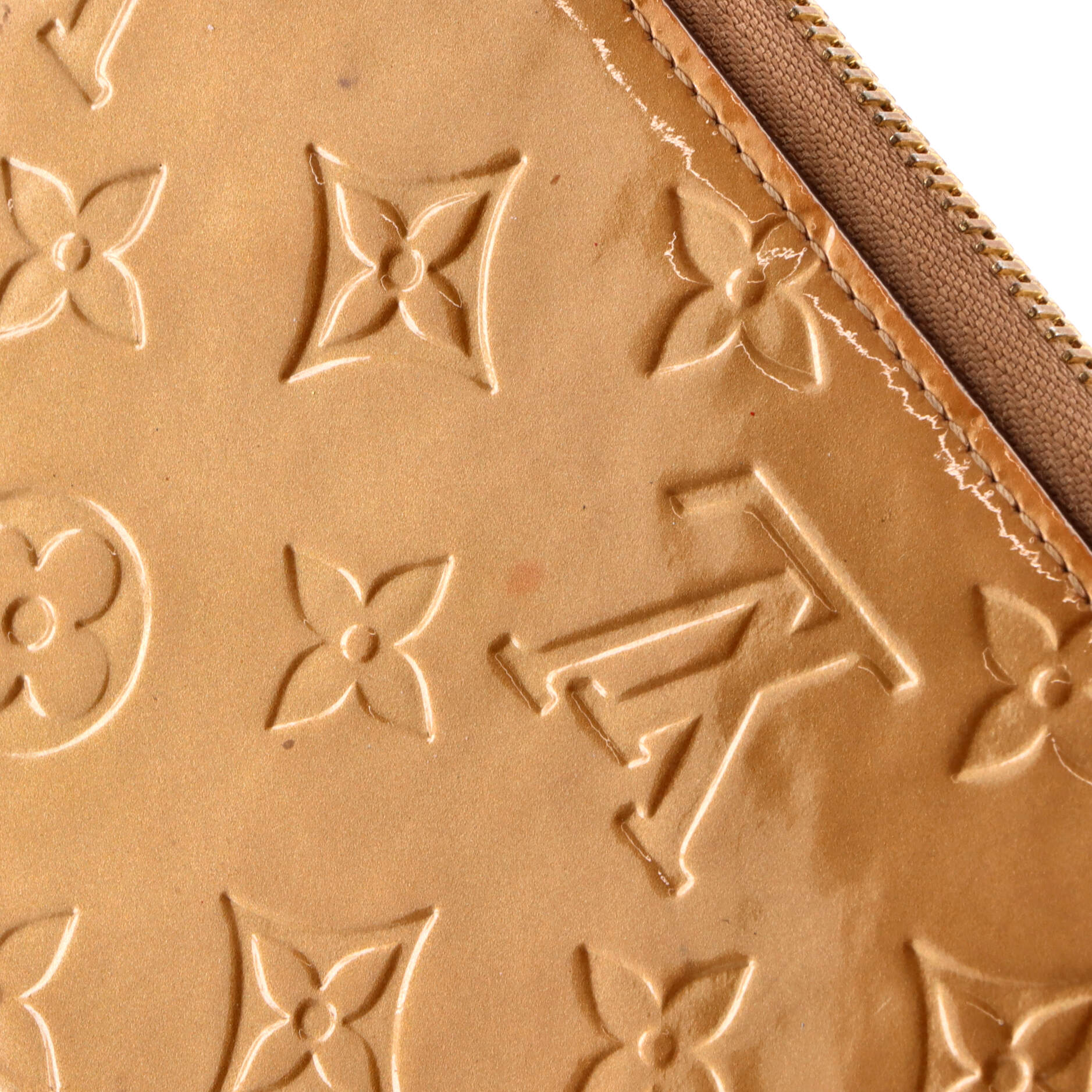 Zippy Wallet Limited Edition Metallic Monogram Vernis - Image 7