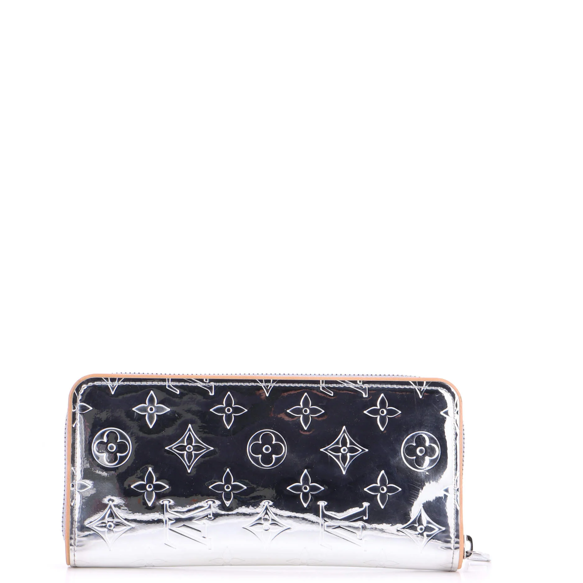 Zippy Wallet Monogram Mirror Coated Canvas Vertical - Image 3