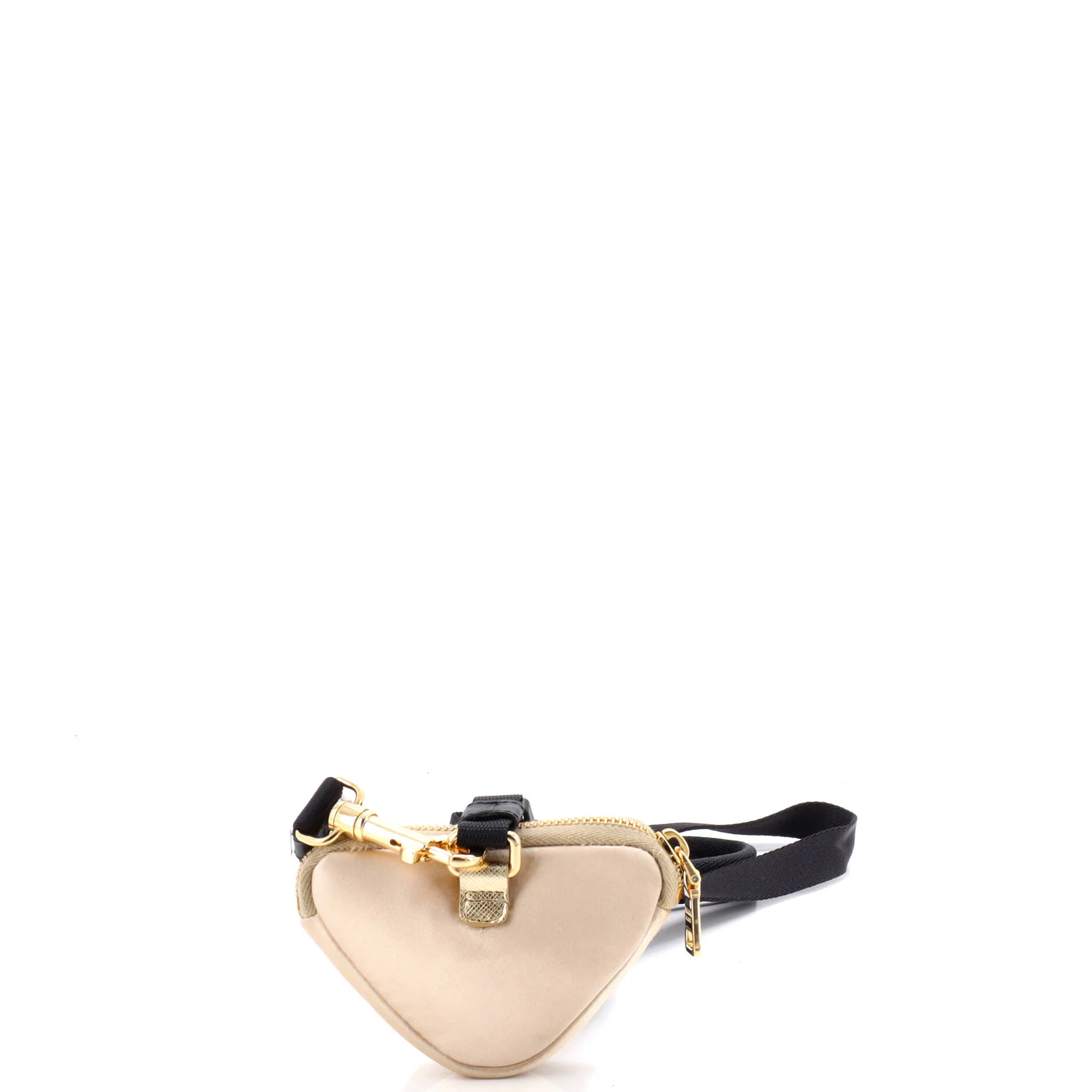 Pet Leash with Purse Crystal Embellished Satin - Image 3