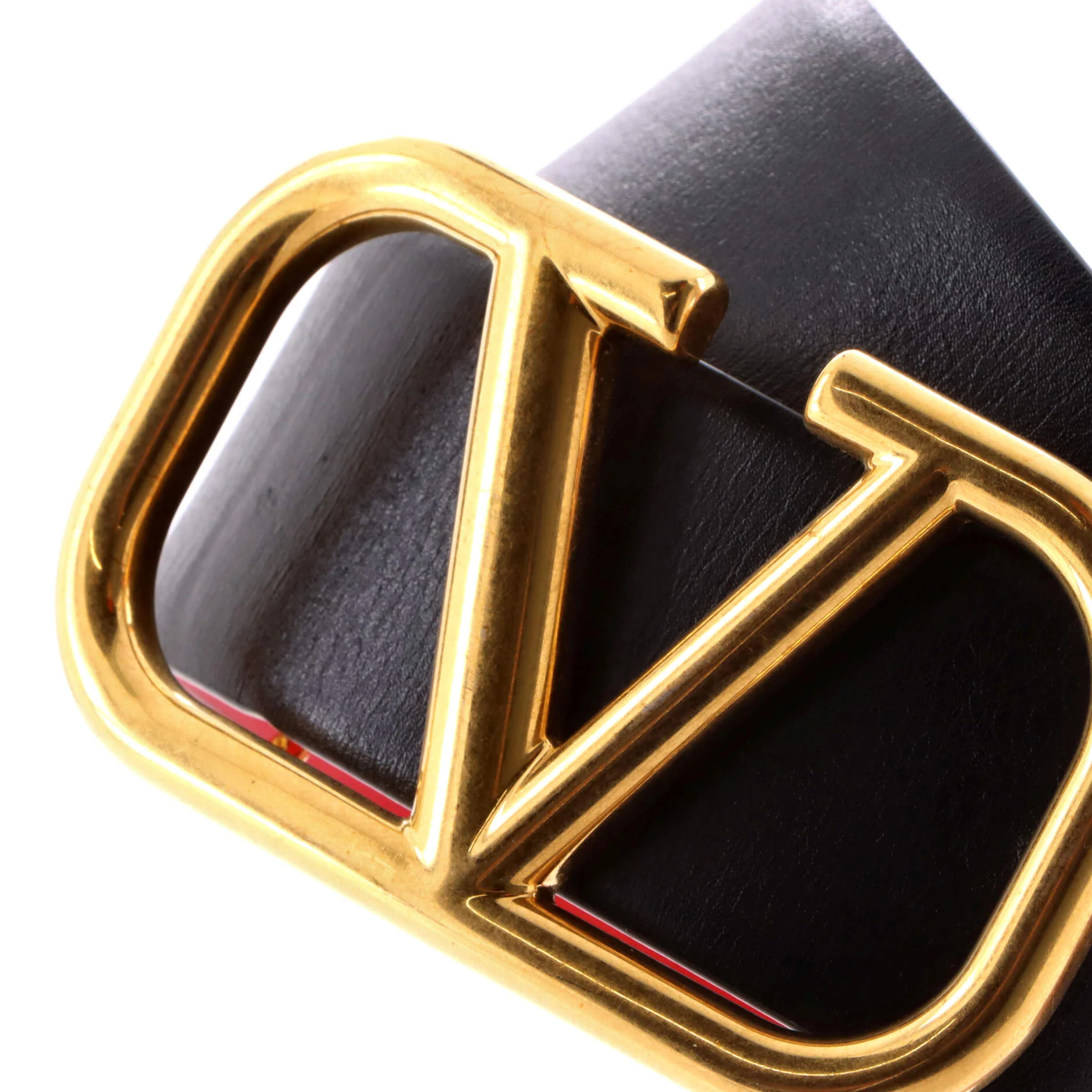 VLogo Belt Leather Wide - Image 3